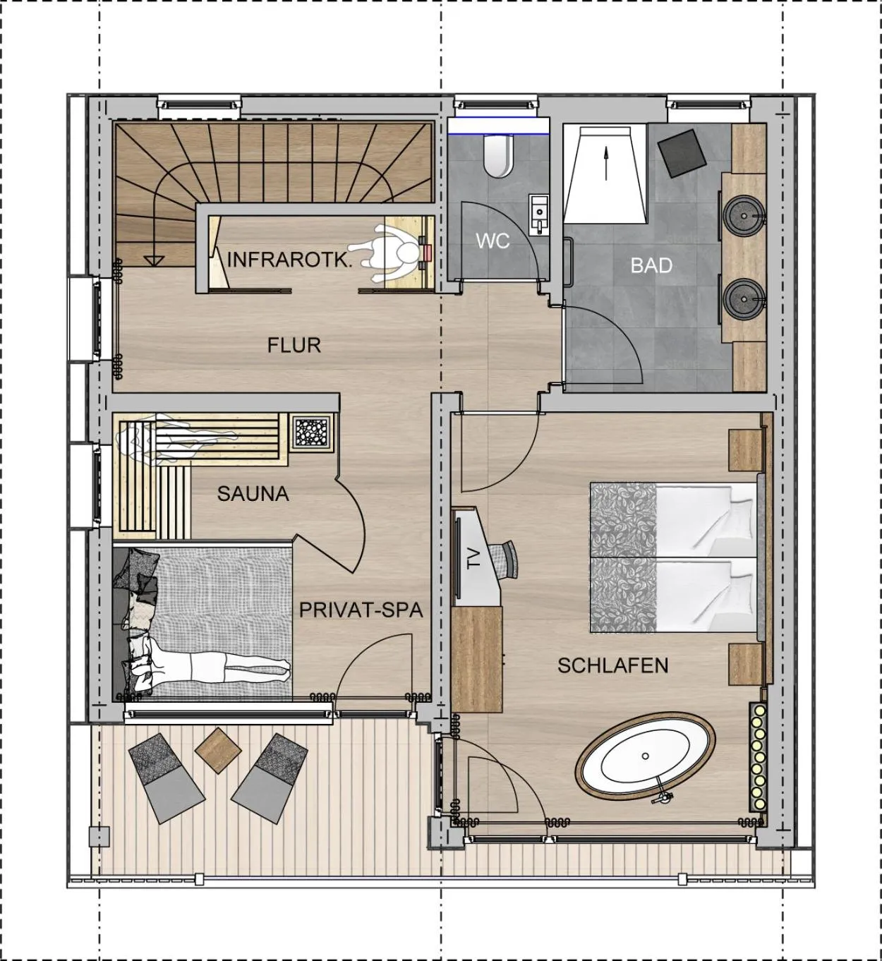 Property building in Beim Hochfilzer Superior 4 Sterne