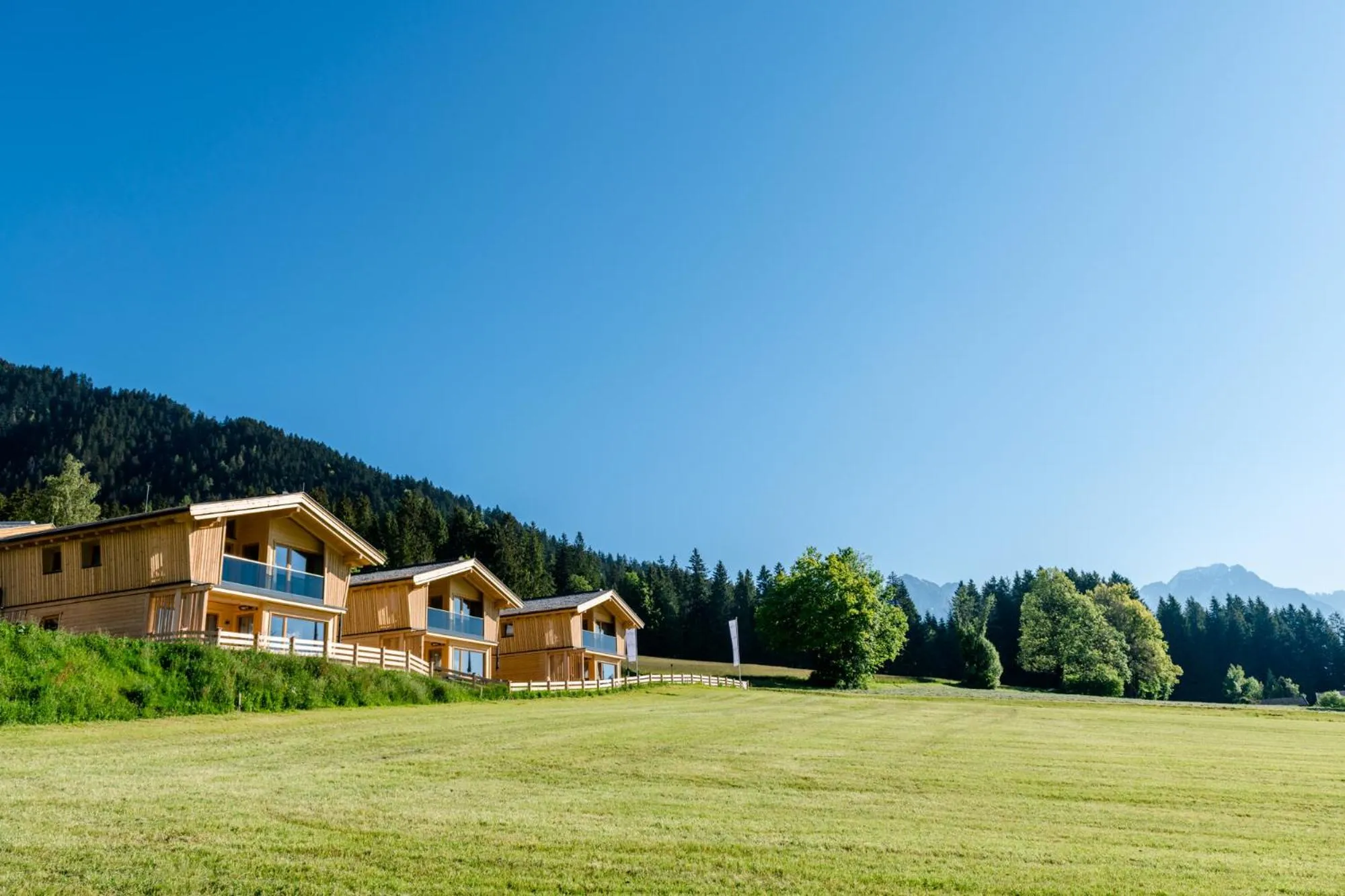 Garden view in Beim Hochfilzer Superior 4 Sterne