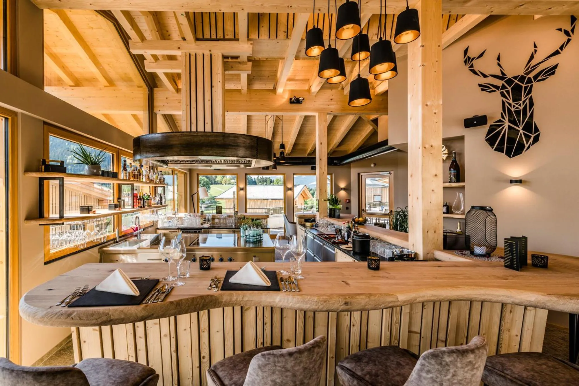 Lounge or bar in Beim Hochfilzer Superior 4 Sterne