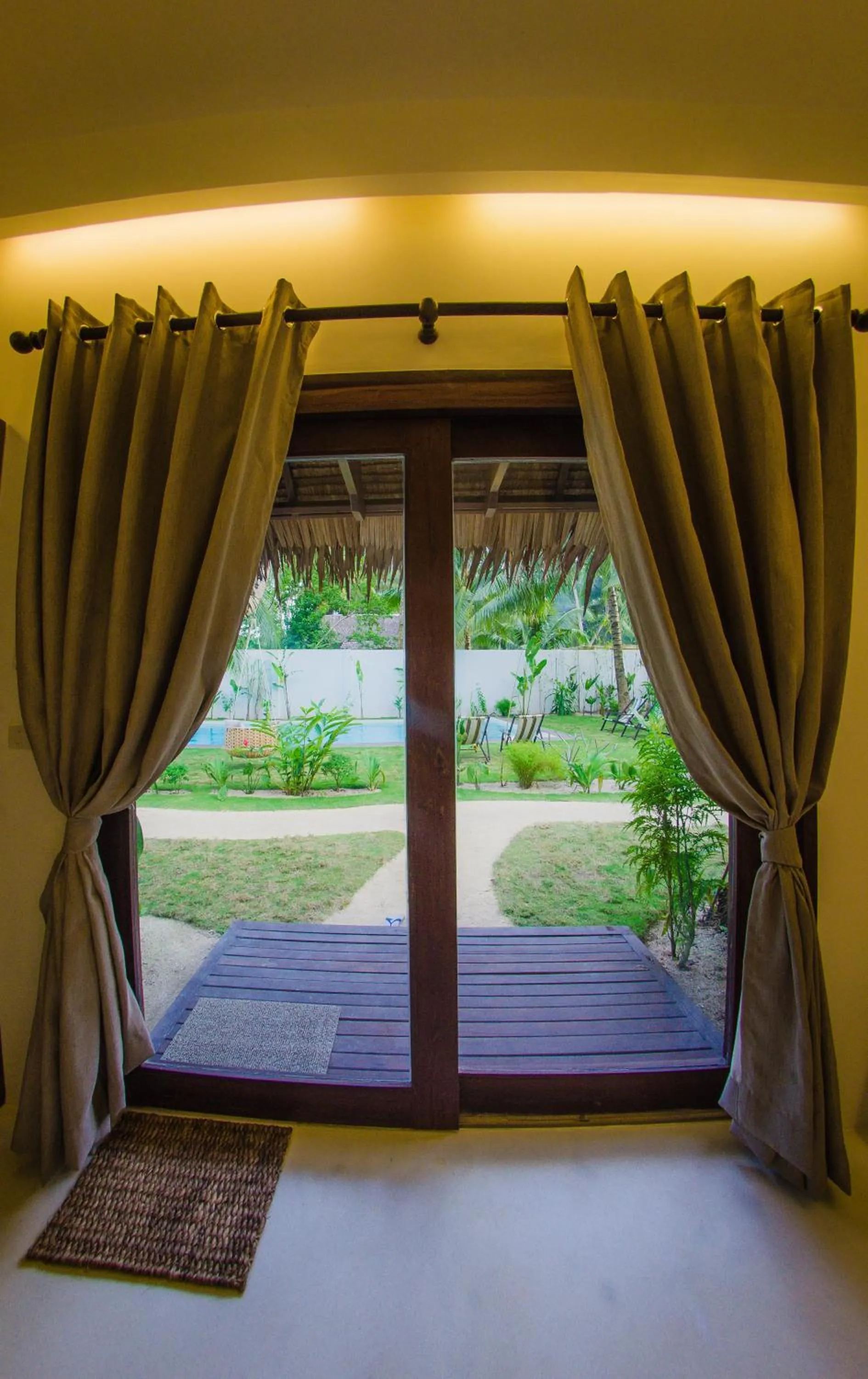 Pool view in Palaka Resort