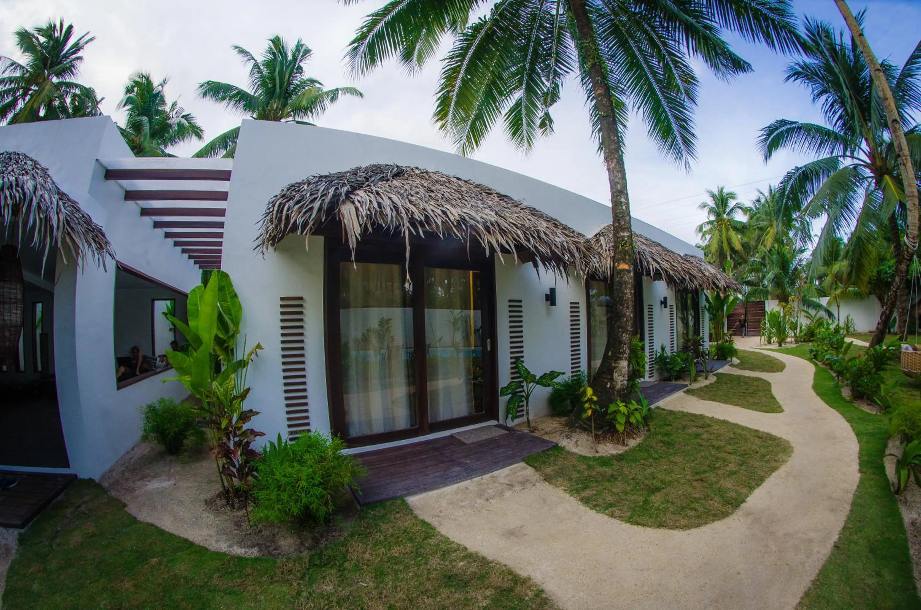 Facade/entrance in Palaka Resort