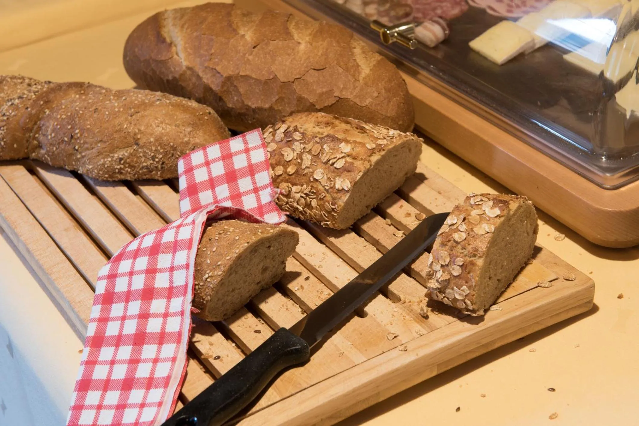 Buffet breakfast in Hotel Posta