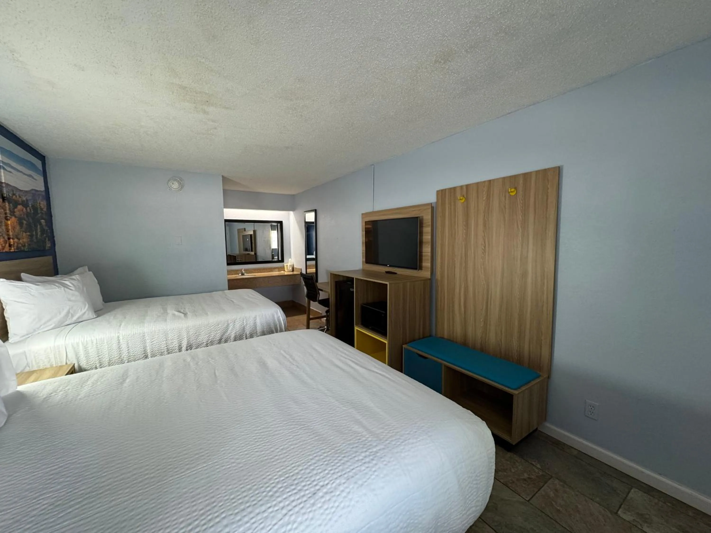 Bed in Days Inn by Wyndham Charlotte University