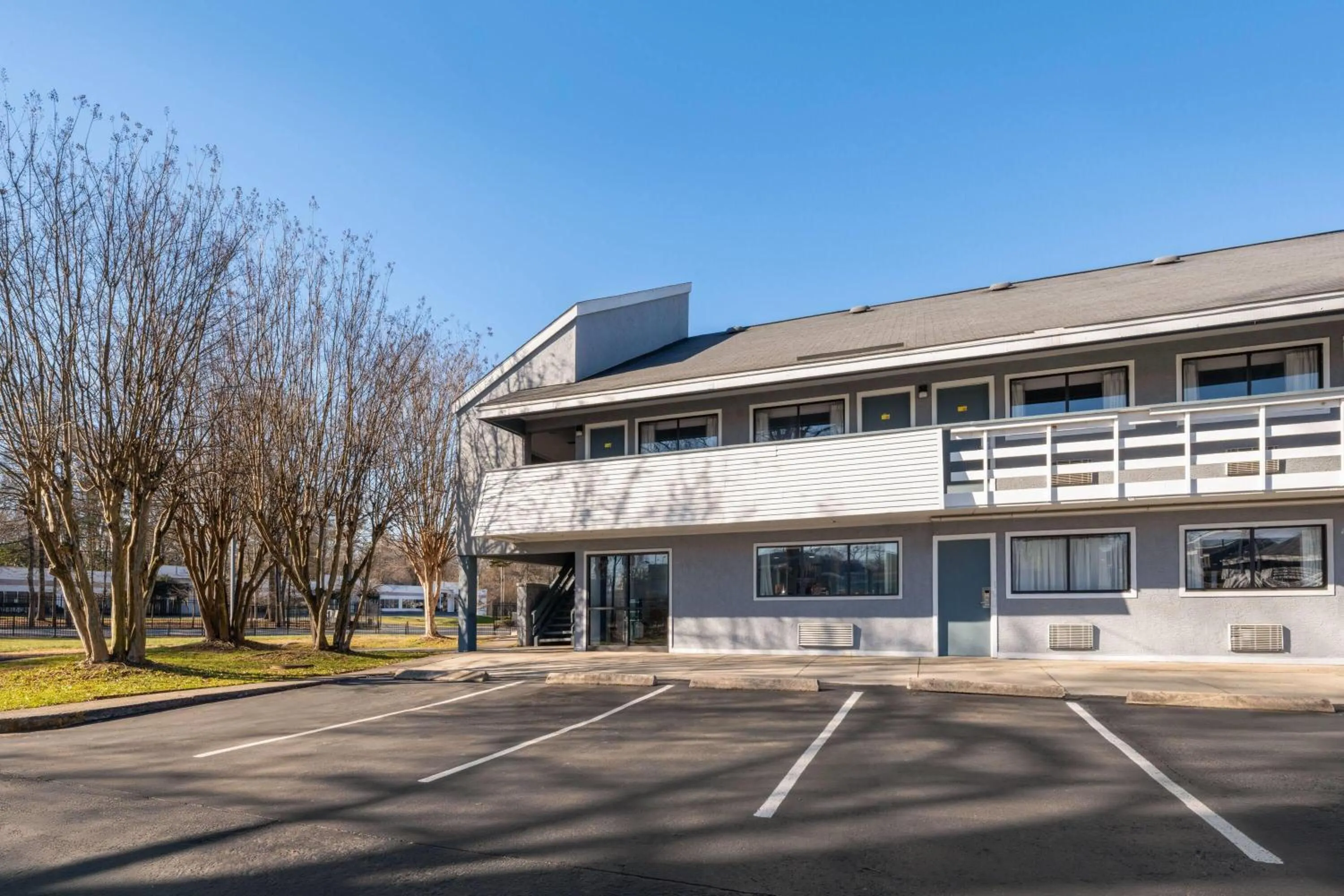 Property building in Days Inn by Wyndham Charlotte University