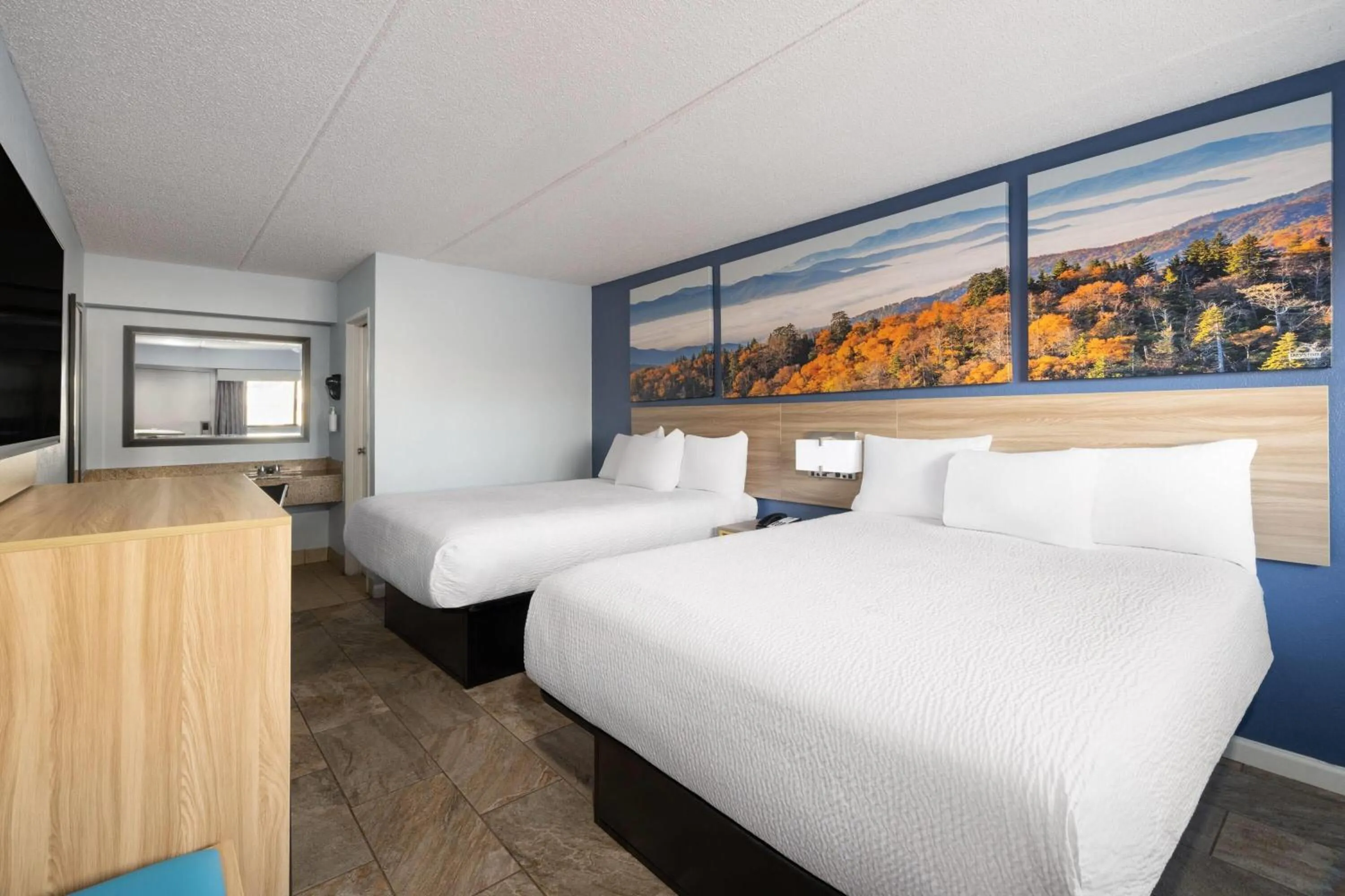 Photo of the whole room, Bed in Days Inn by Wyndham Charlotte University