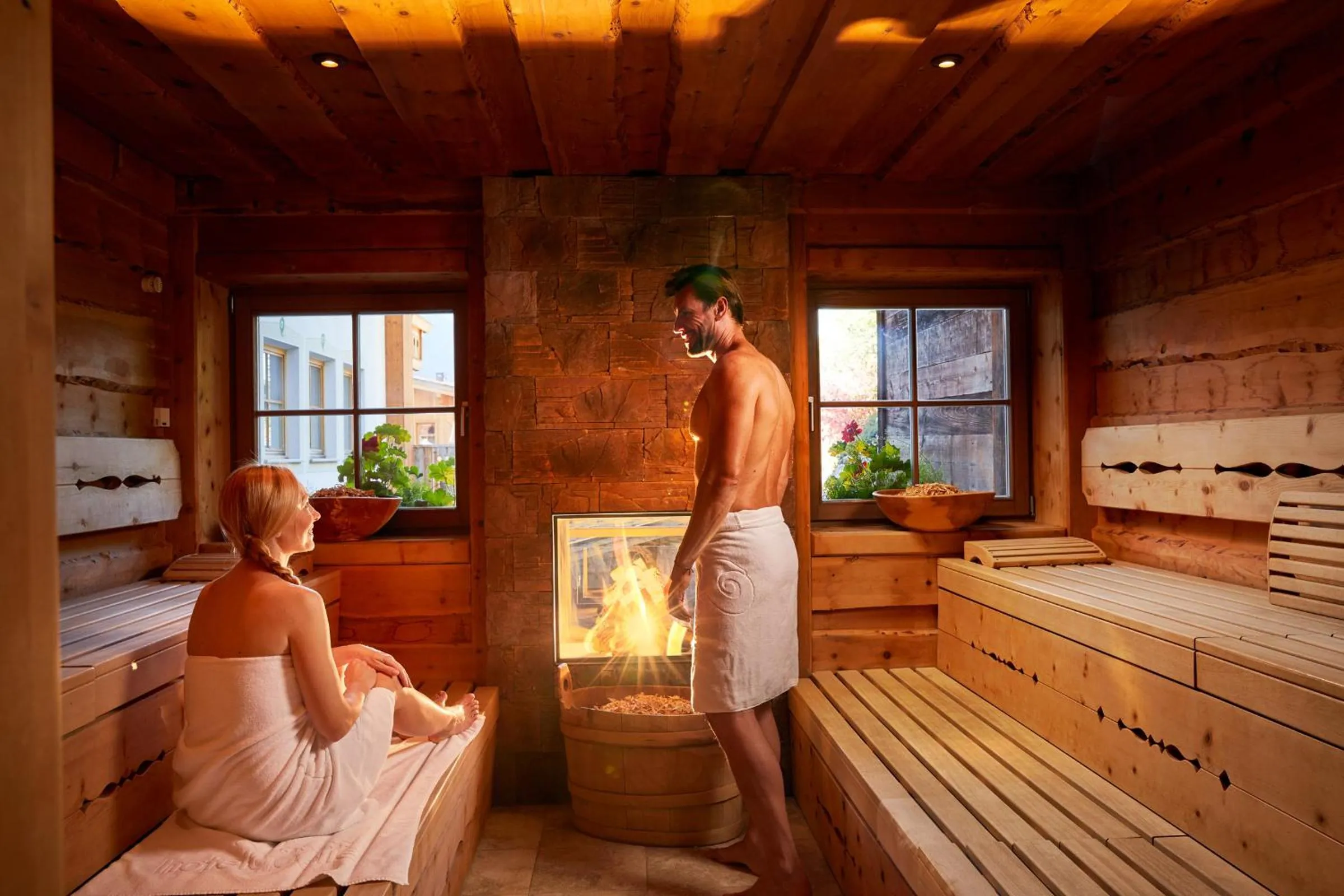 Sauna in Hotel Quelle Nature Spa Resort