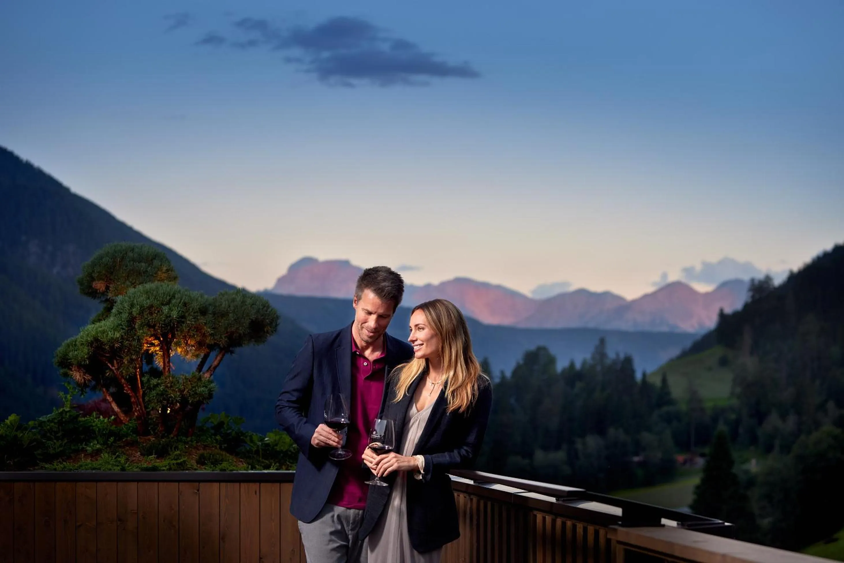 Mountain view in Hotel Quelle Nature Spa Resort