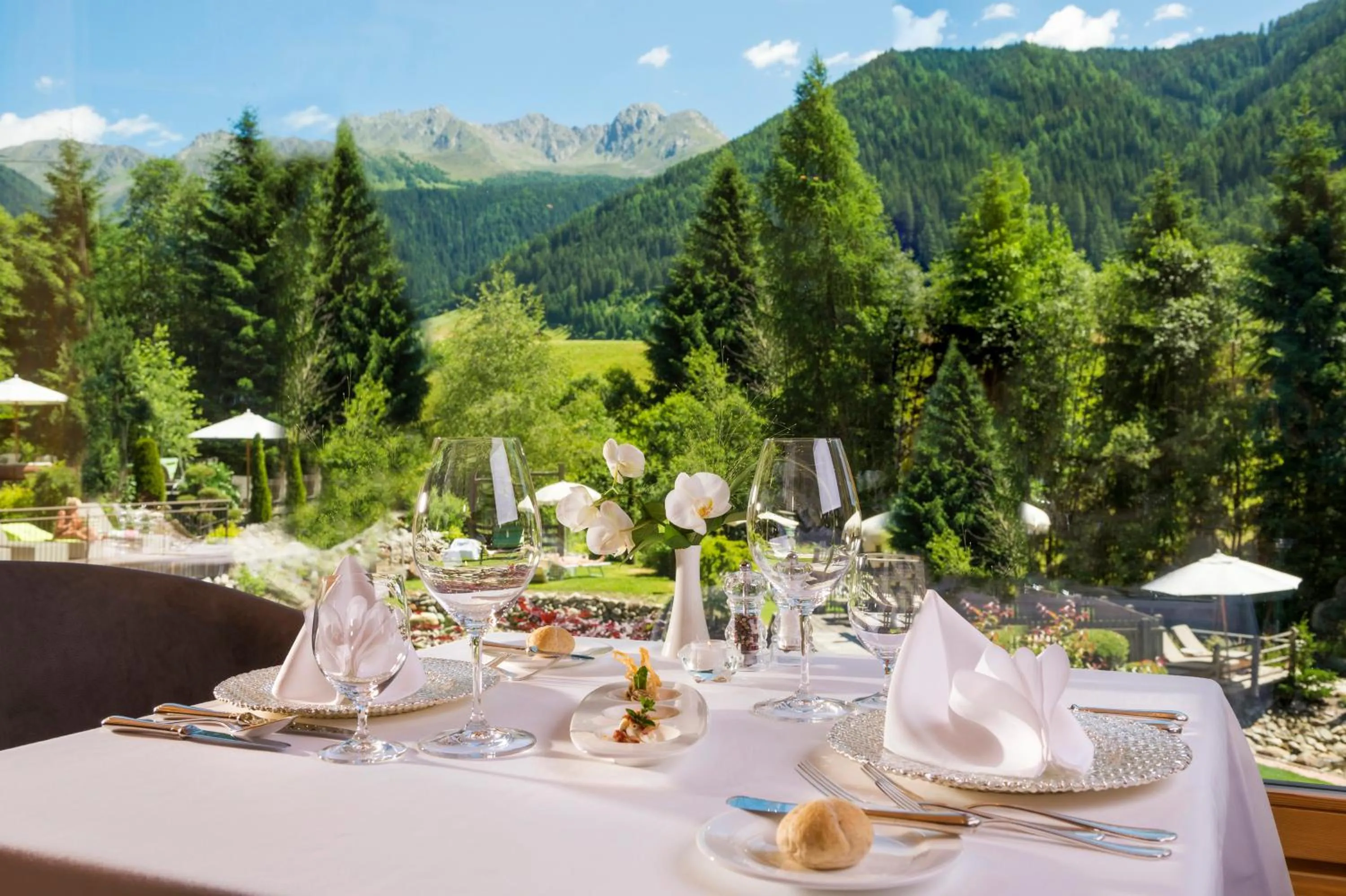 Mountain view in Hotel Quelle Nature Spa Resort