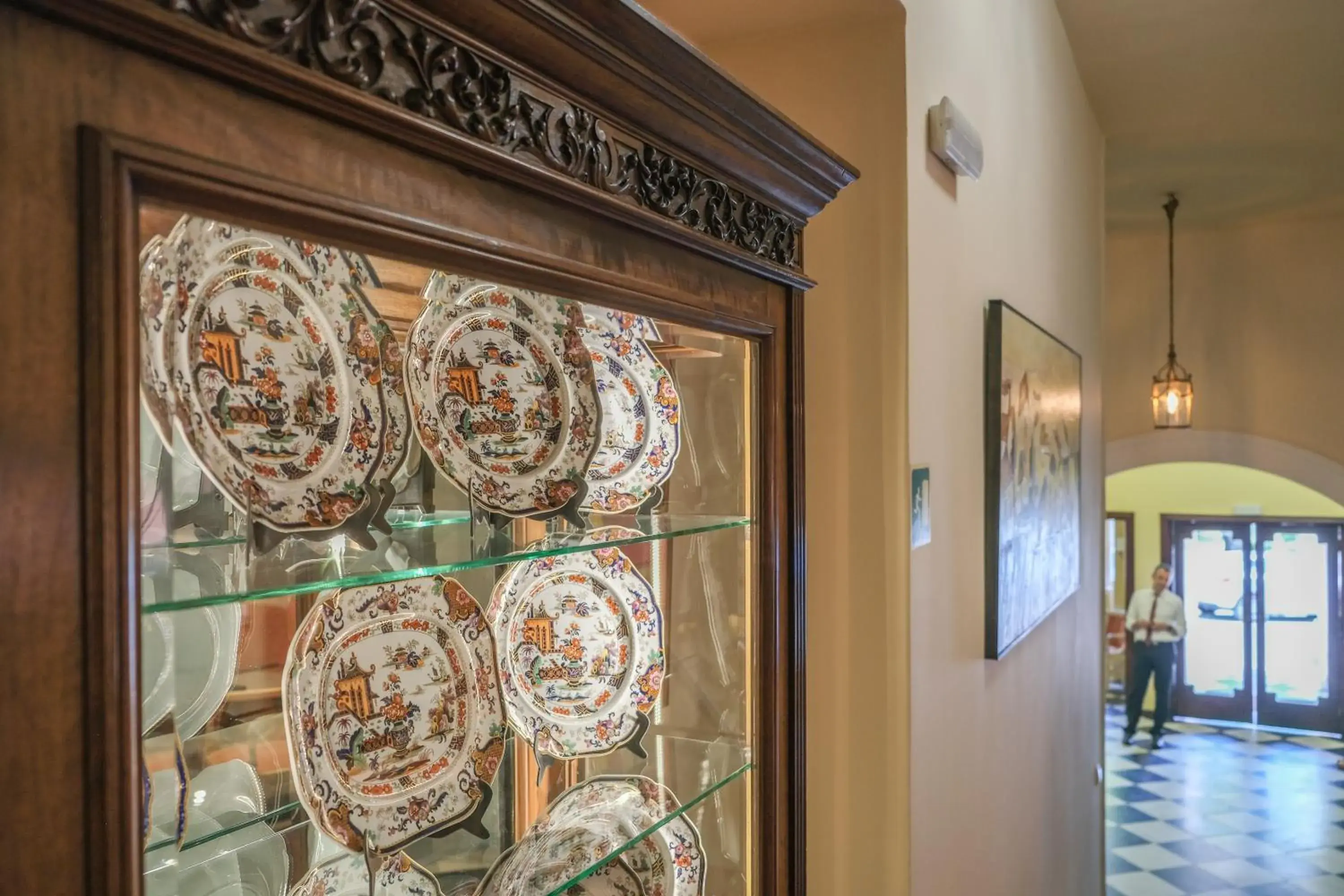 Lobby or reception in Cavalieri Hotel Lobby or reception in Cavalieri Hotel