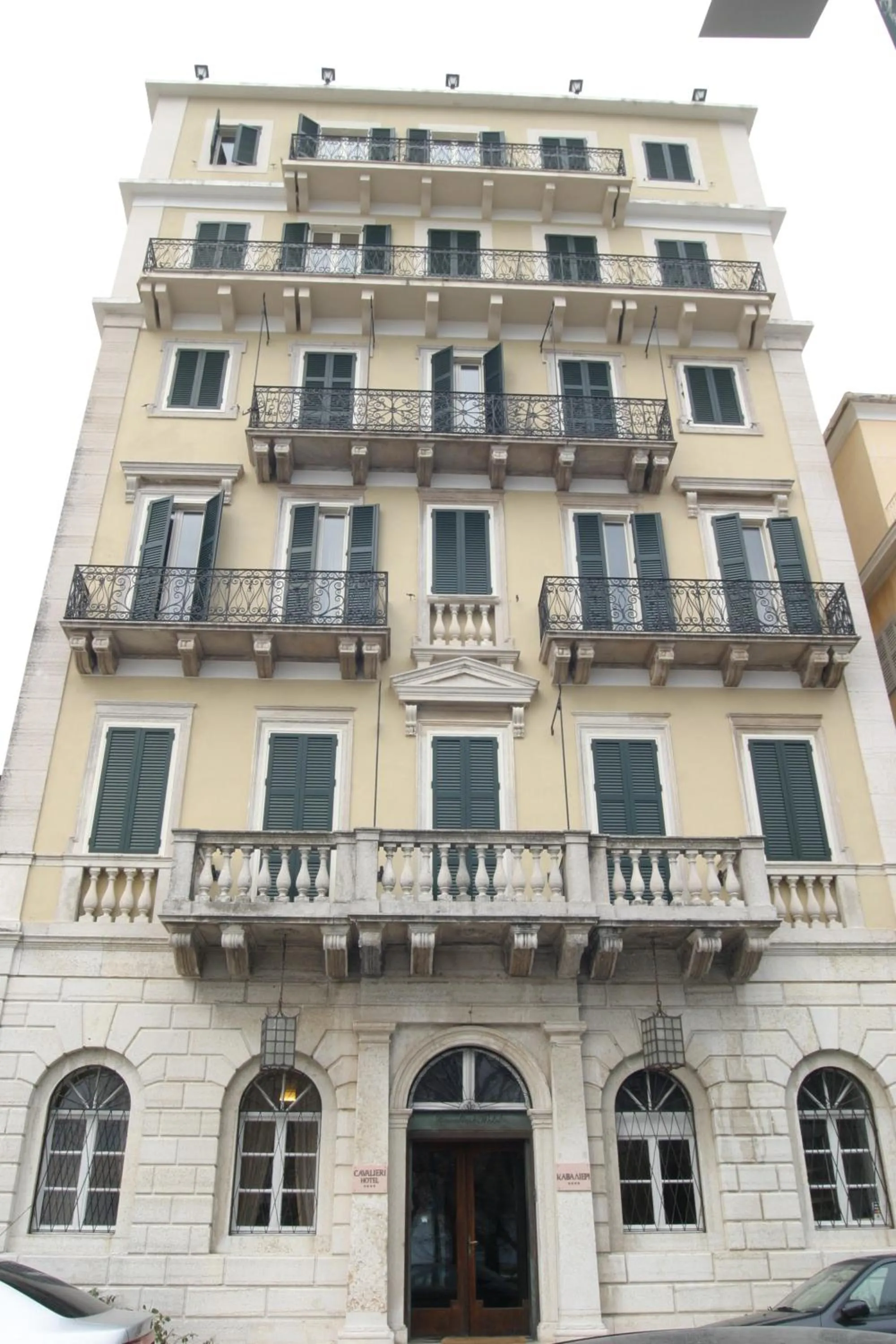 Property building in Cavalieri Hotel