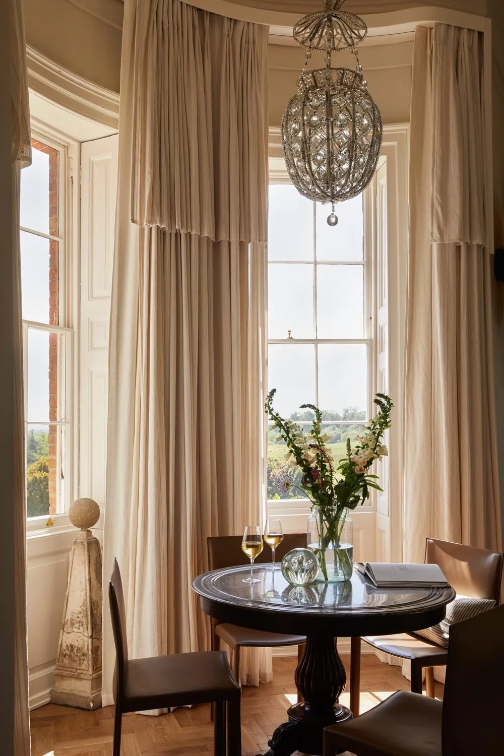 Seating area in The Grove