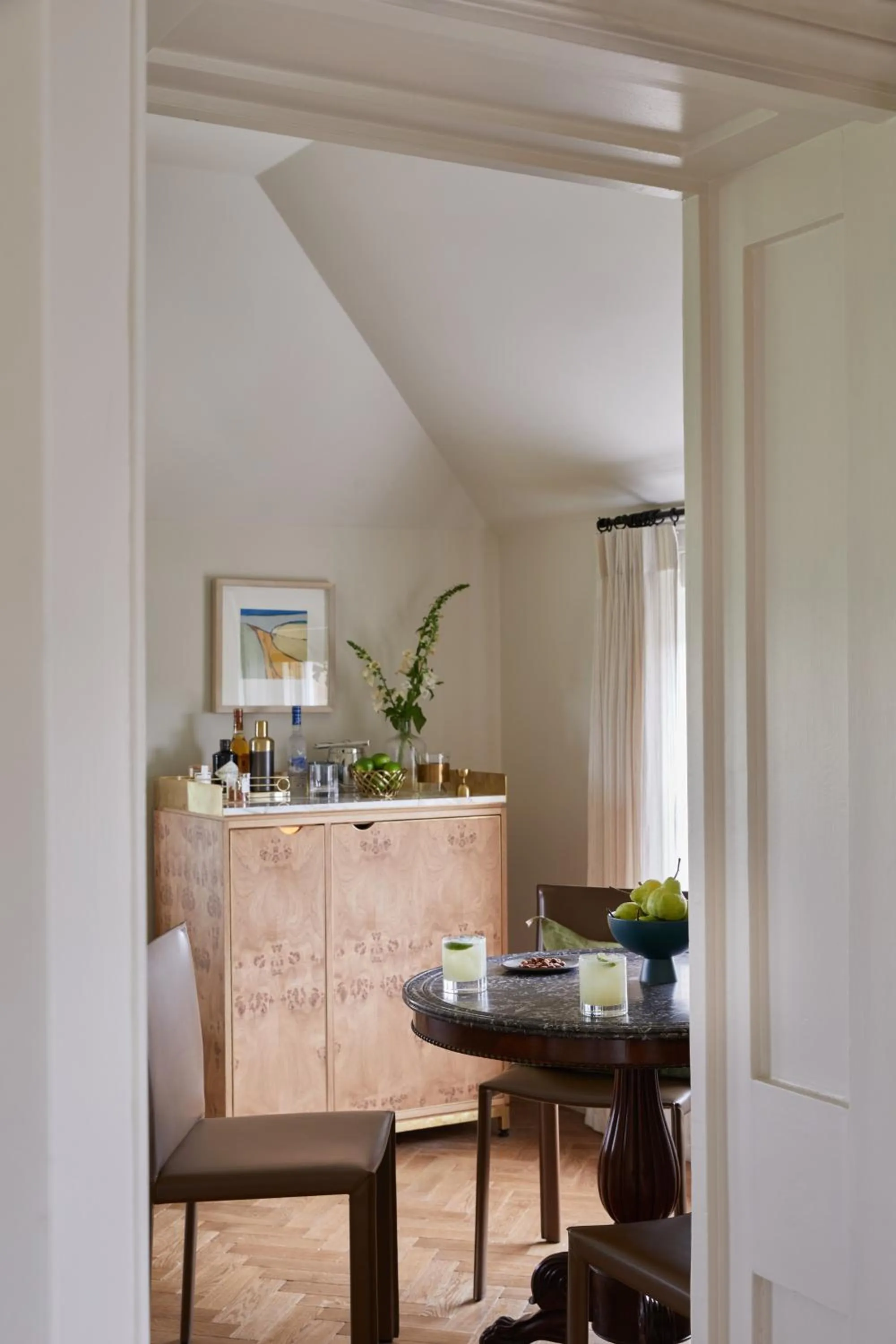 Seating area in The Grove