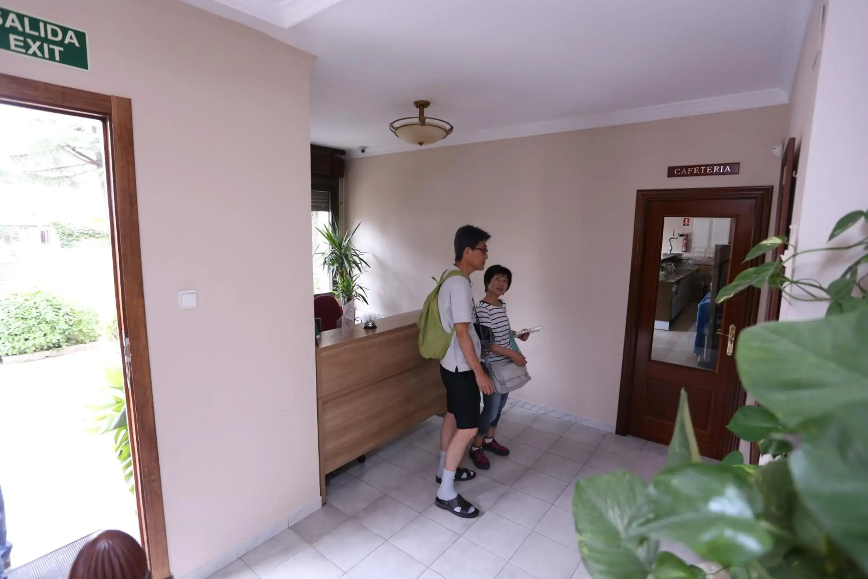 Lobby or reception in Hotel Andalucia Lobby or reception in Hotel Andalucia