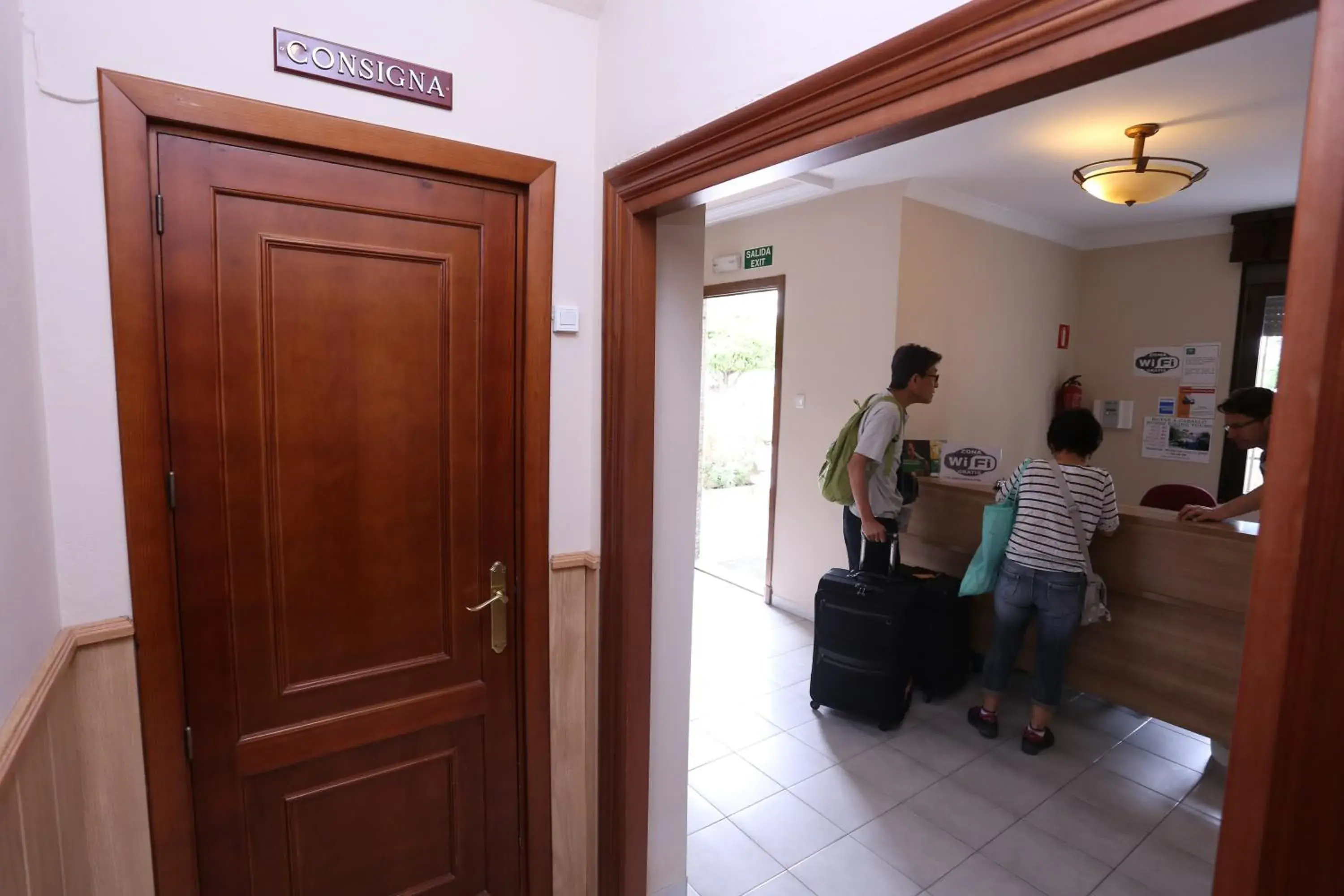 Lobby or reception in Hotel Andalucia Lobby or reception in Hotel Andalucia