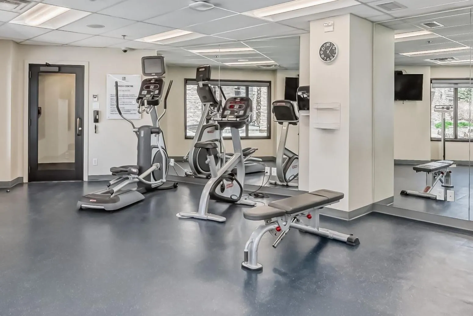 Fitness centre/facilities in Copper Point Resort