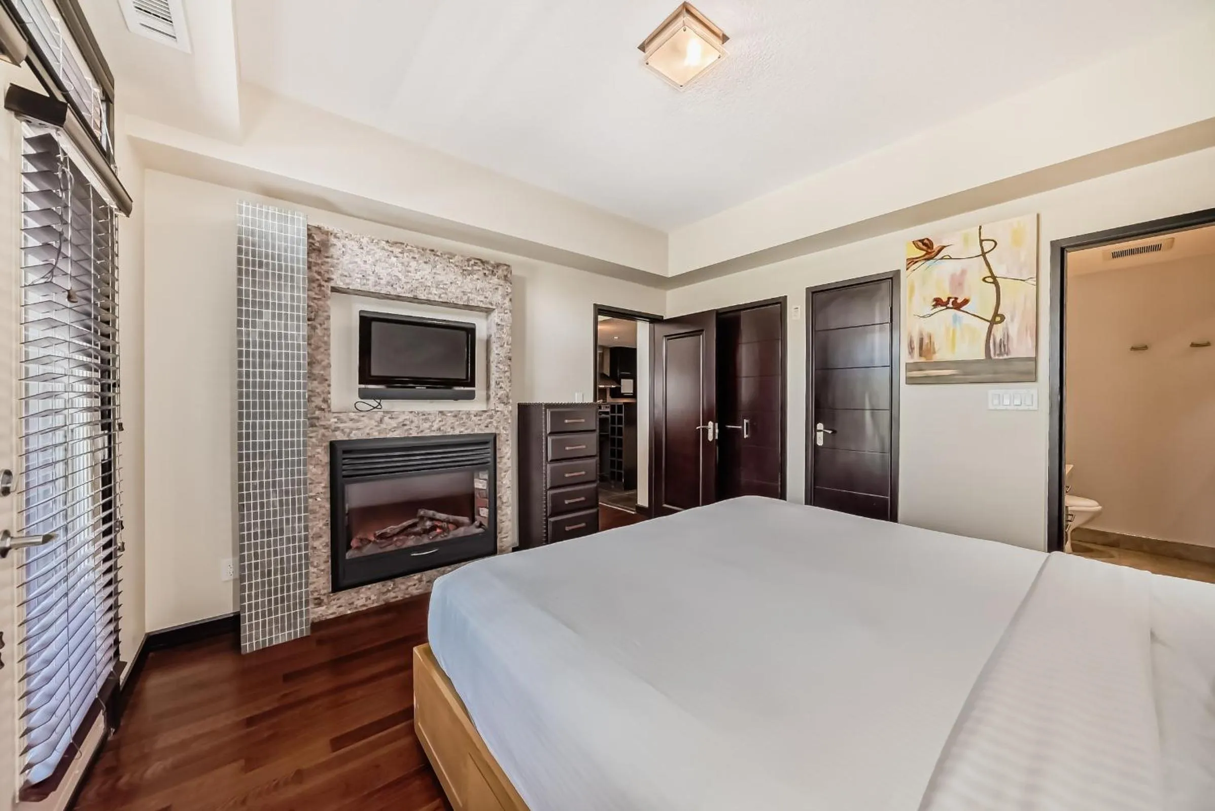 Bed in Copper Point Resort