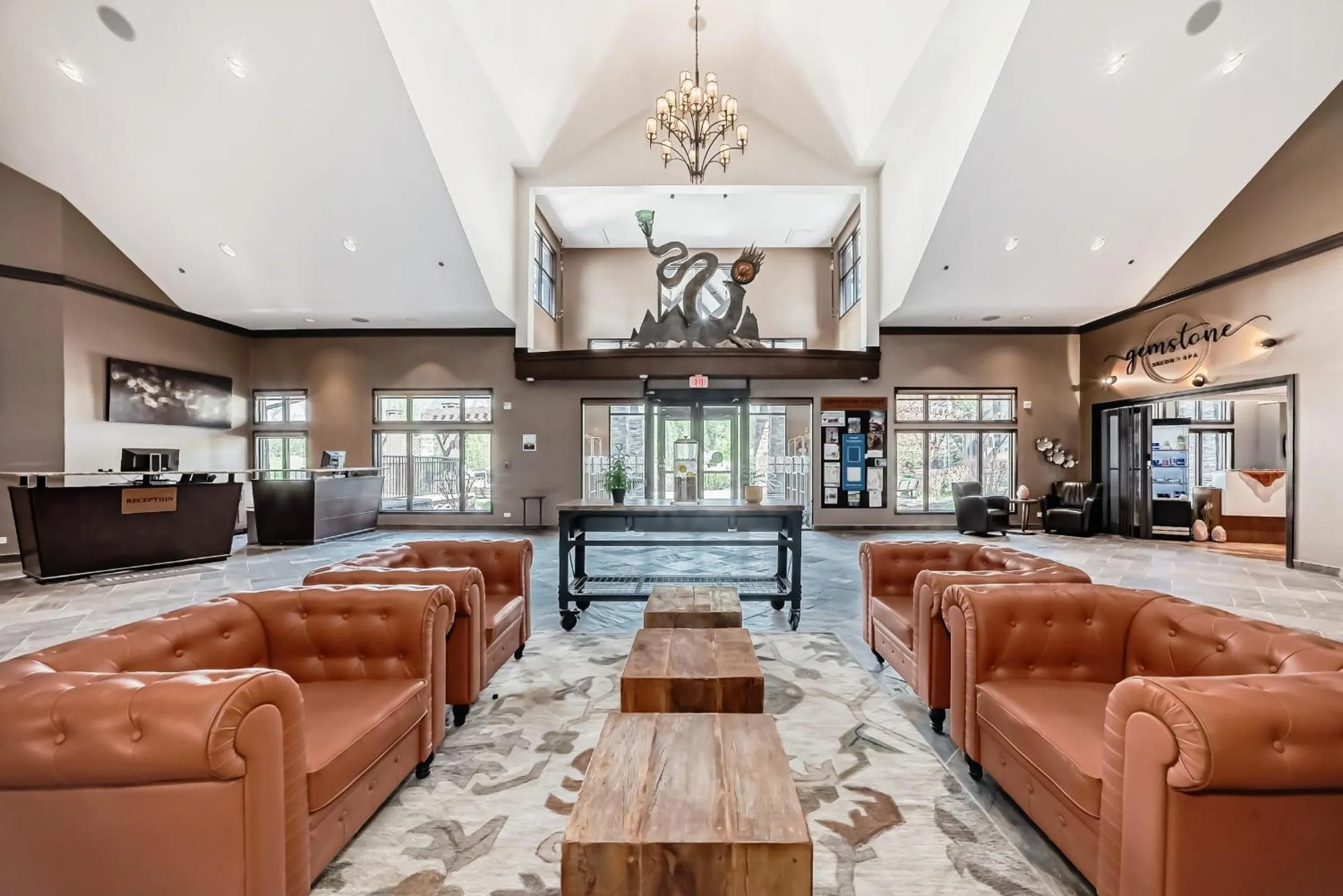 Lobby or reception in Copper Point Resort