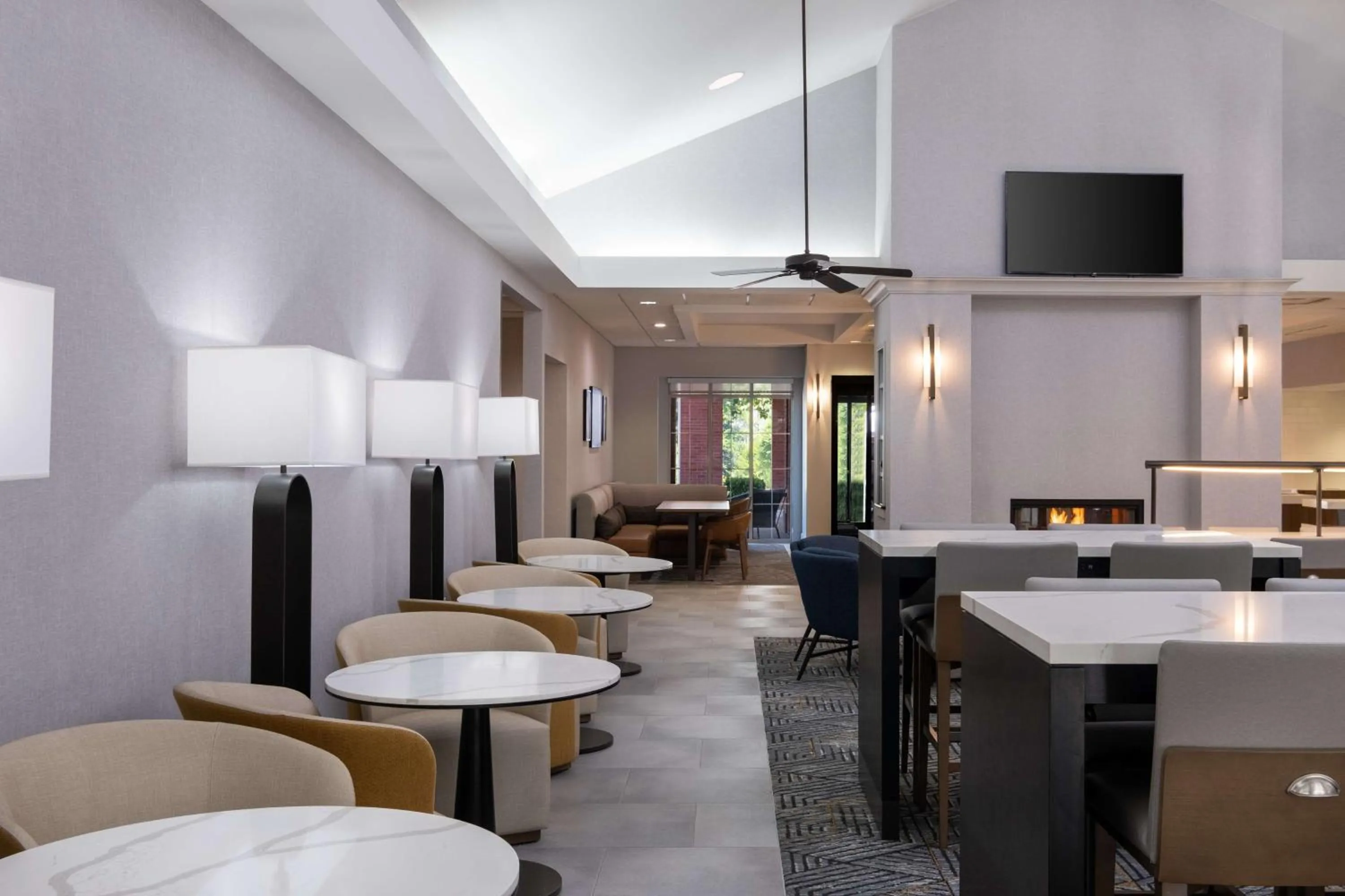 Lobby or reception in Homewood Suites Medford