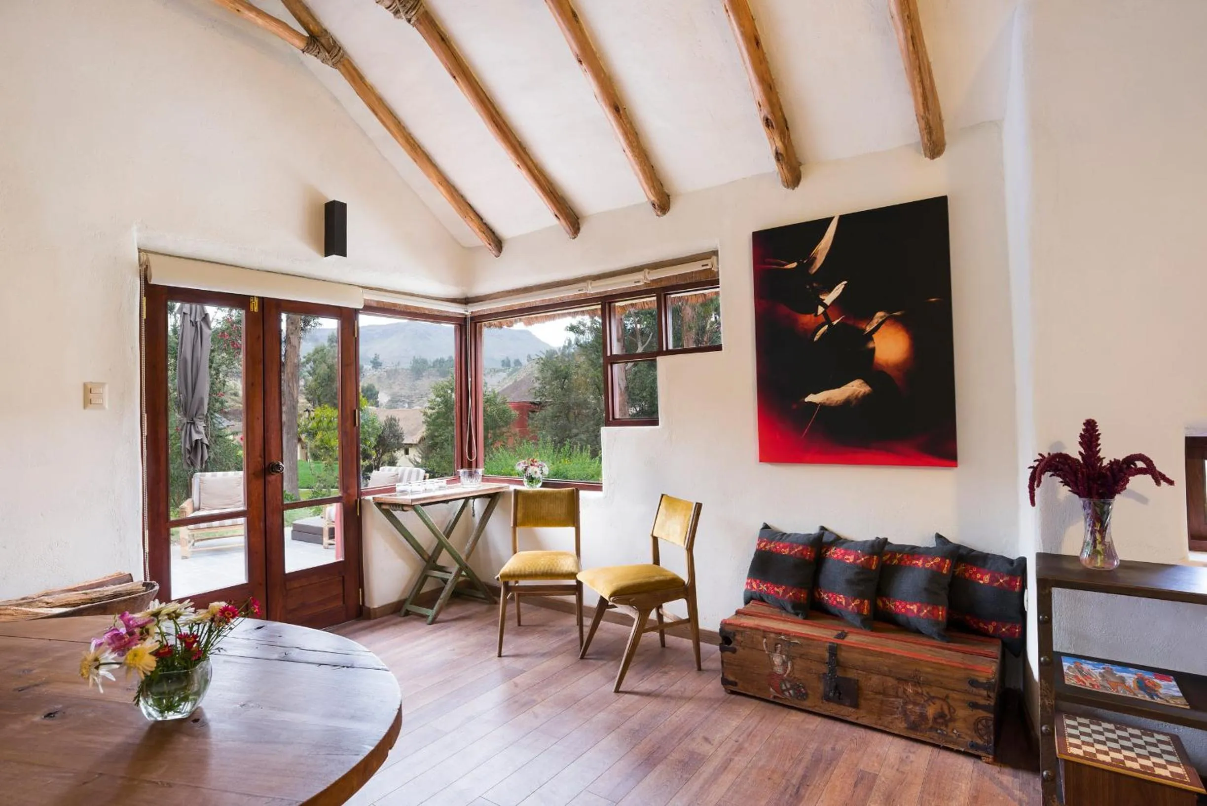 Living room in Colca Lodge Spa & Hot Springs