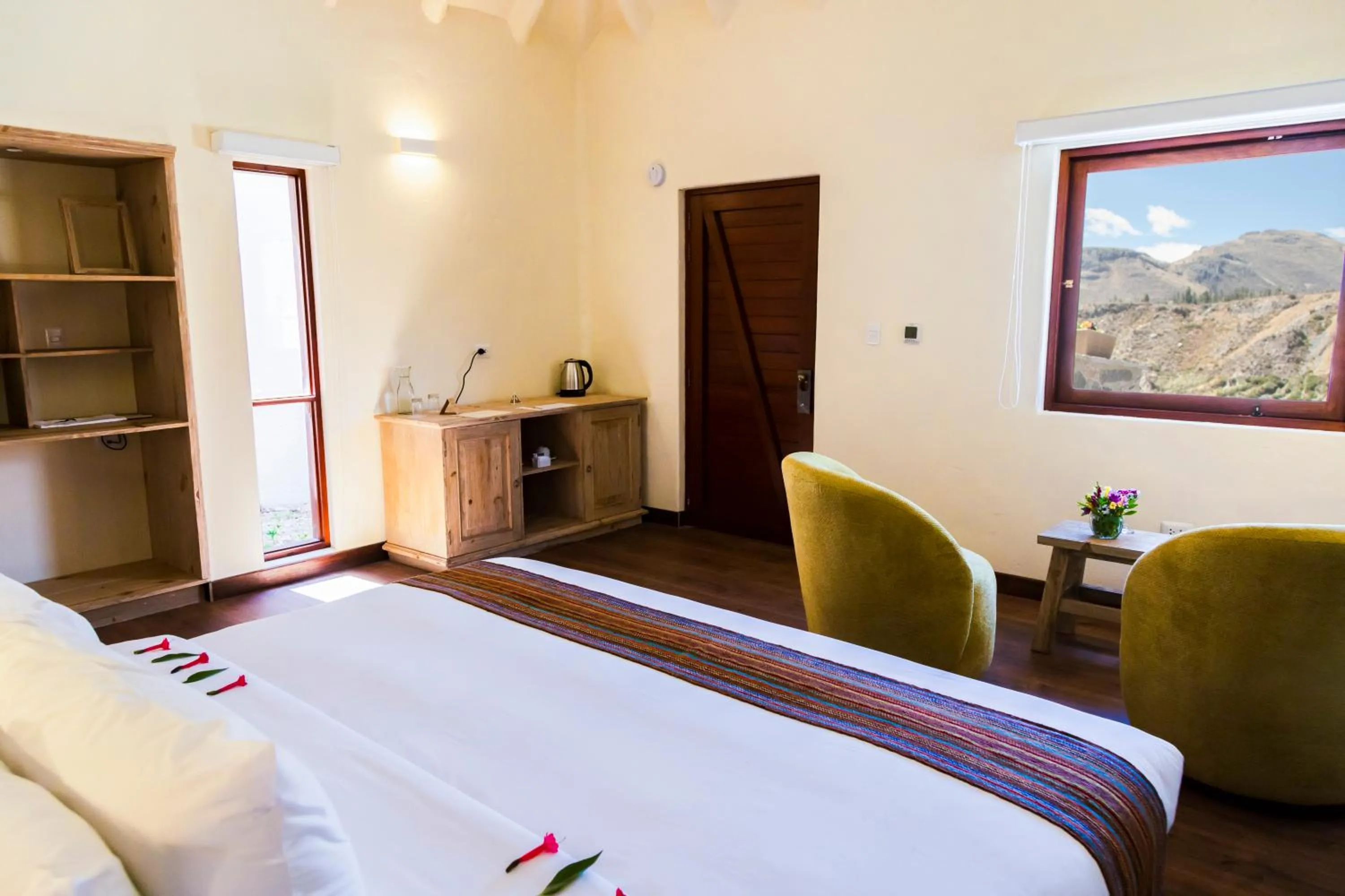 Bed in Colca Lodge Spa & Hot Springs