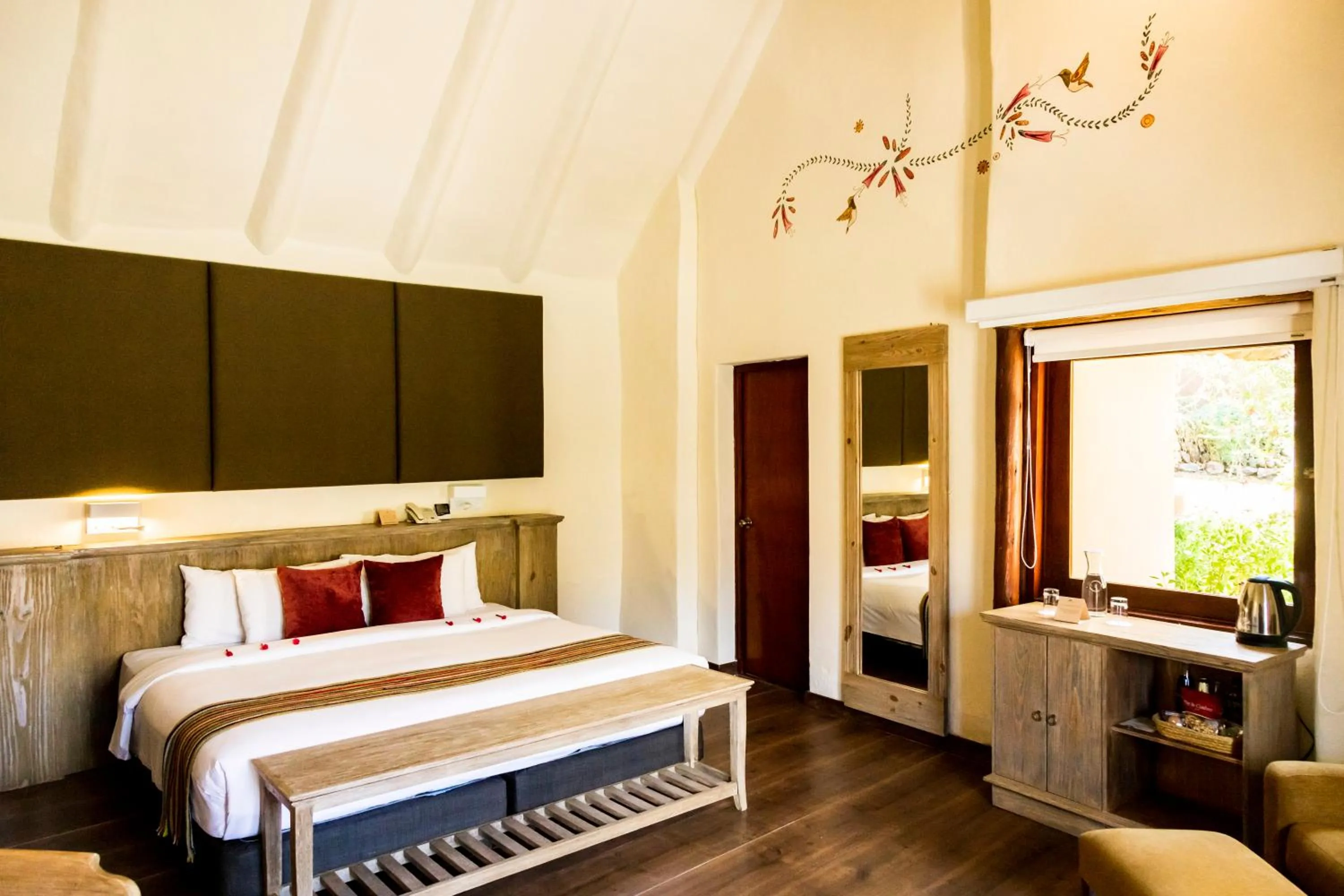 Bed in Colca Lodge Spa & Hot Springs