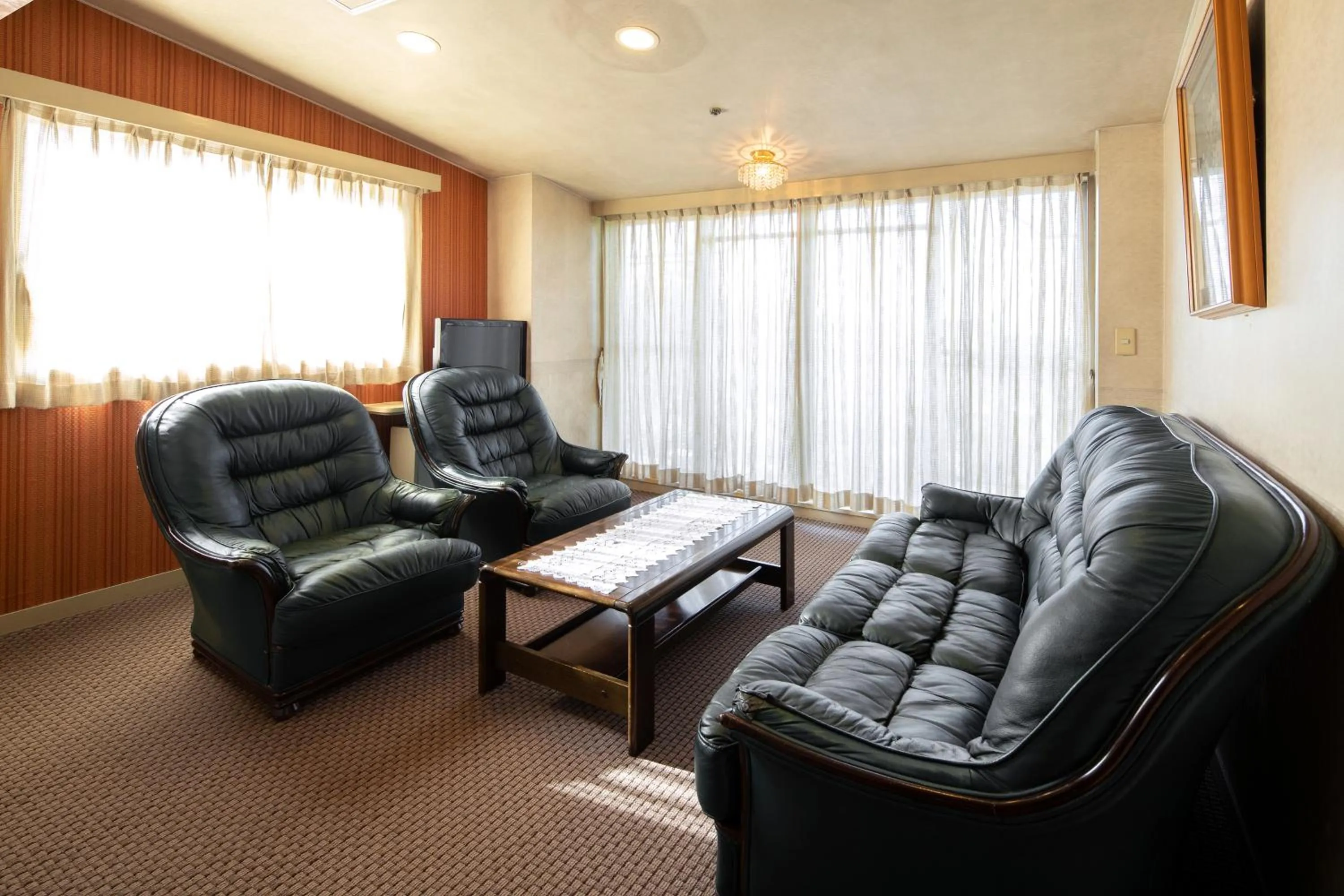 Living room in Akakura Hotel