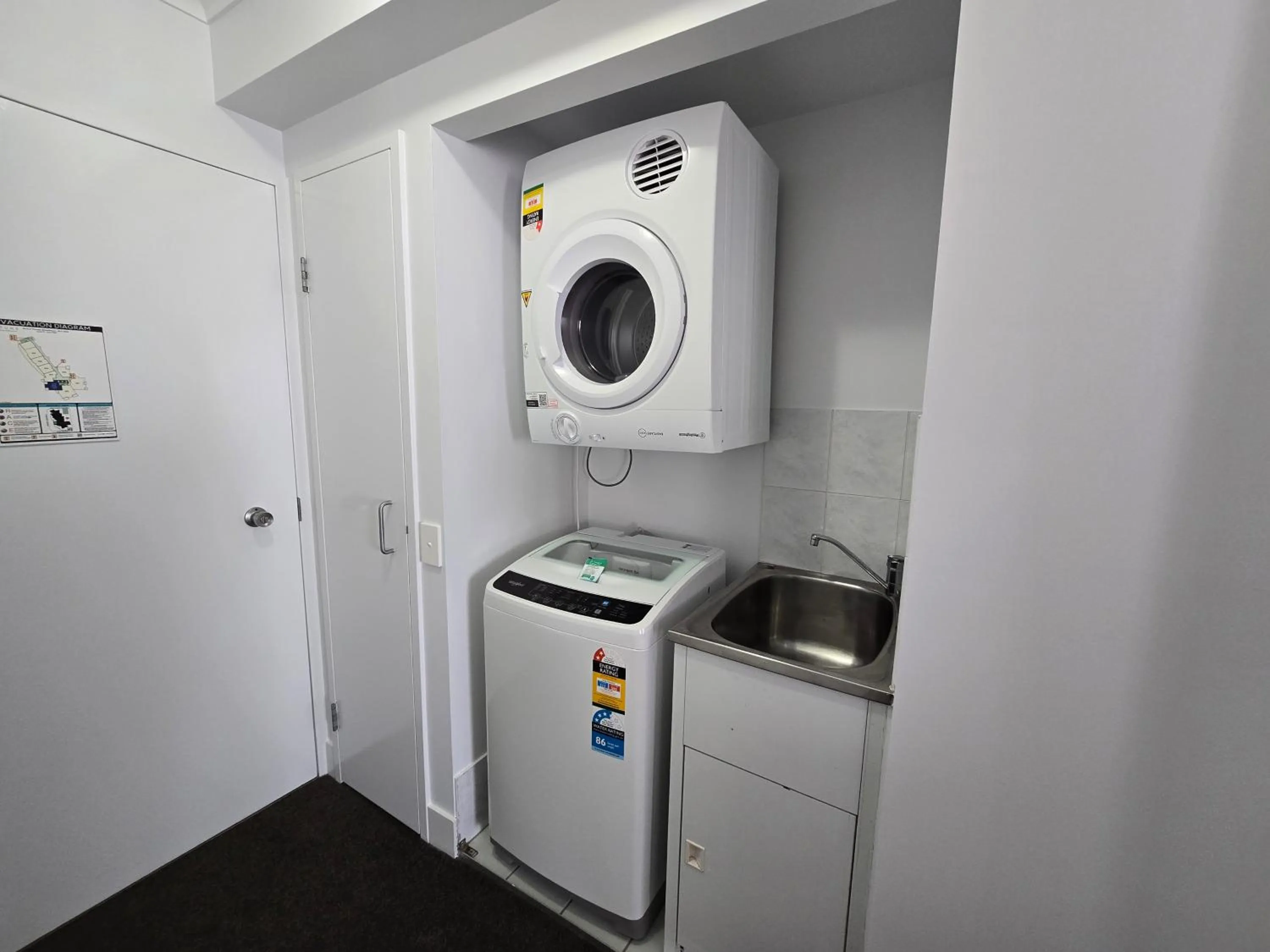 washing machine in Neptune Resort