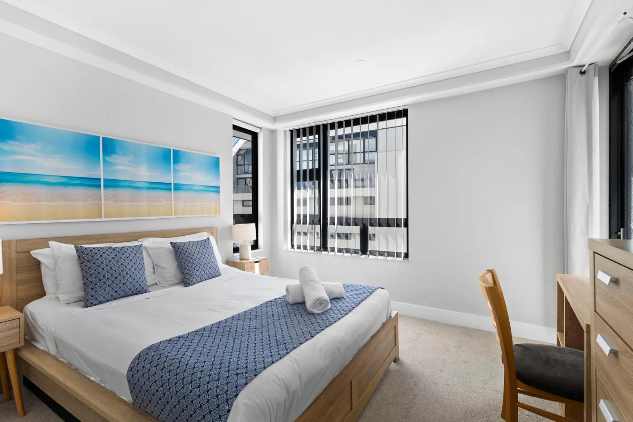 Bed in Neptune Resort