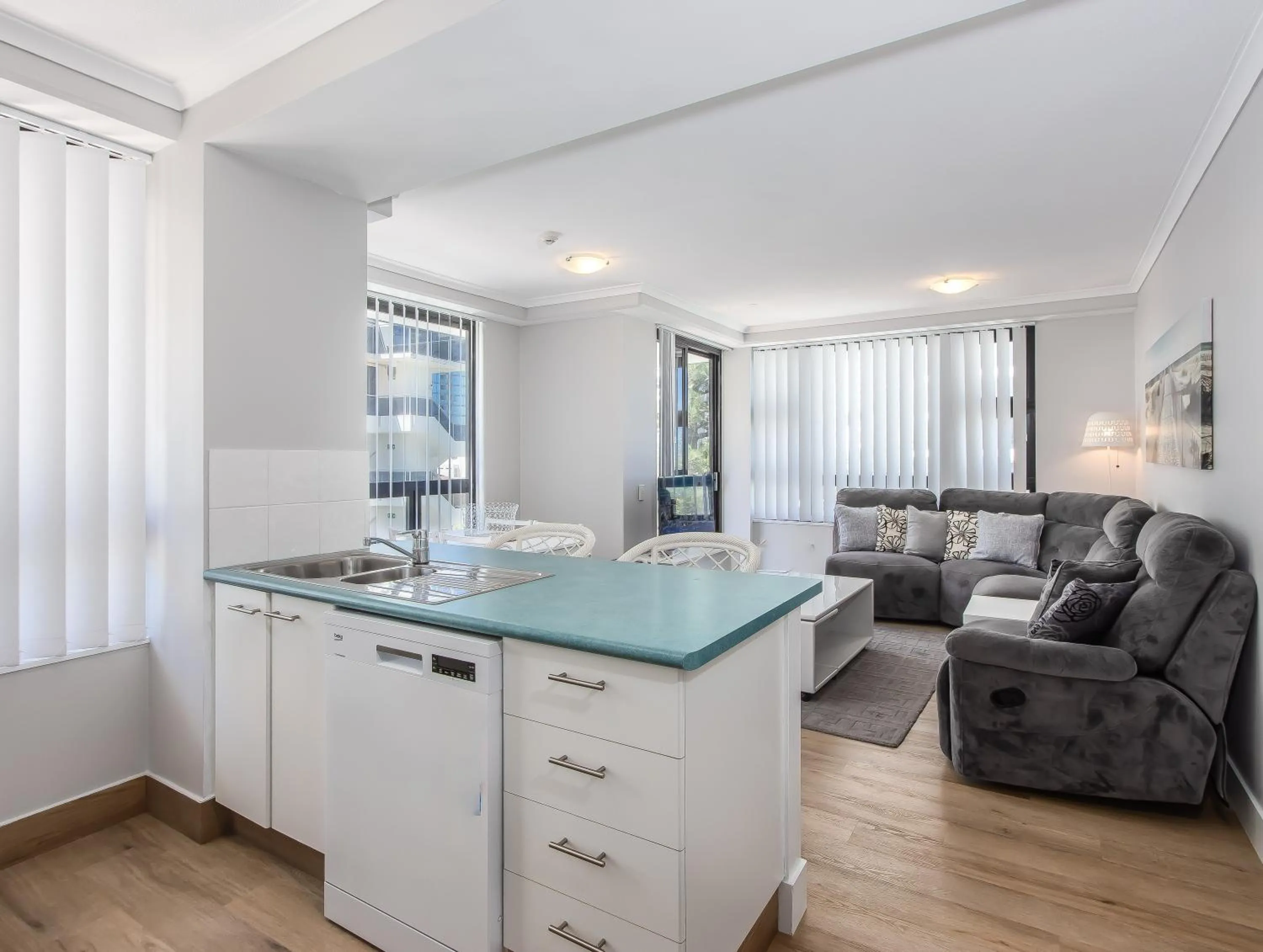 Seating area in Neptune Resort