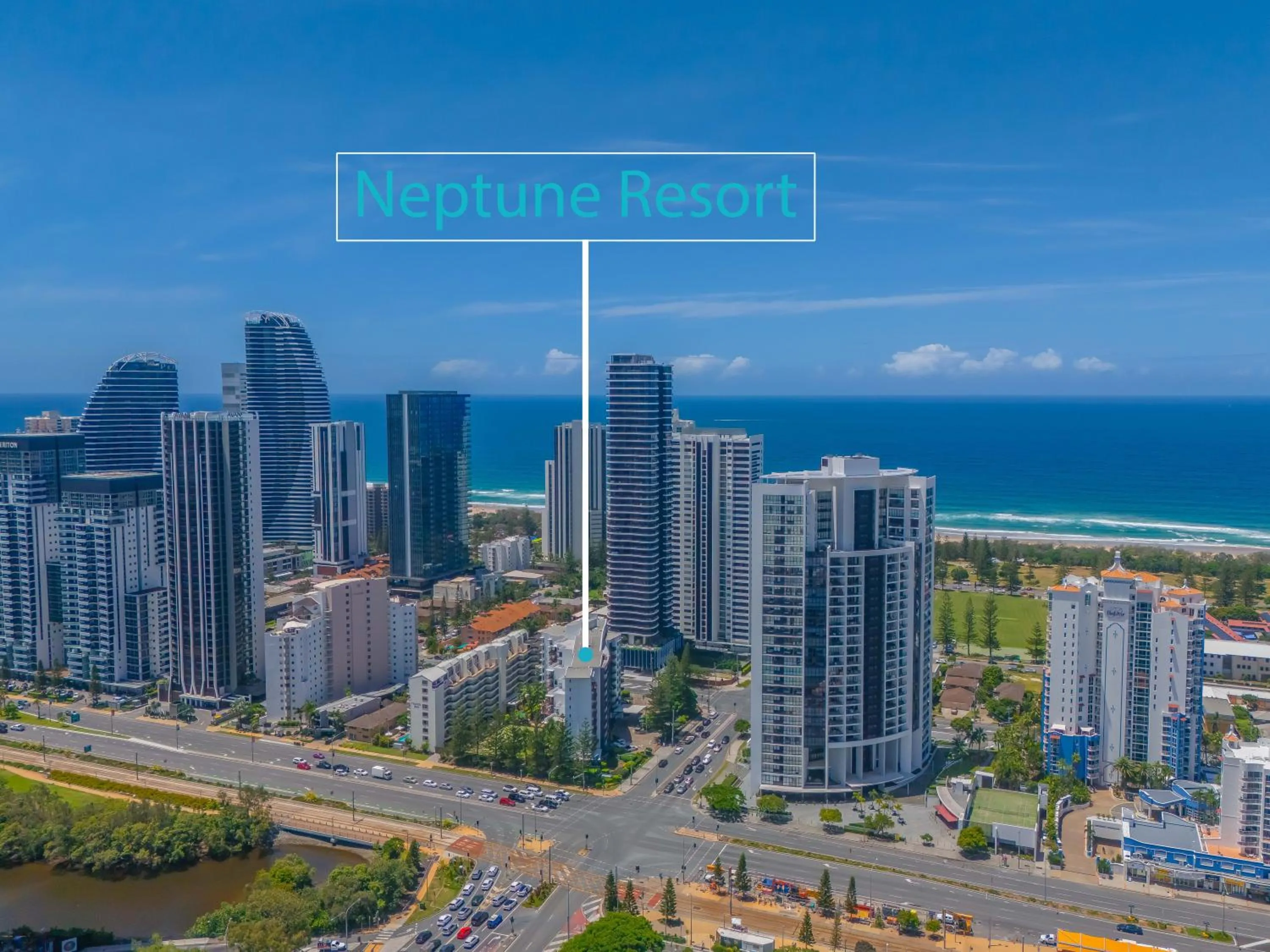 Property building in Neptune Resort