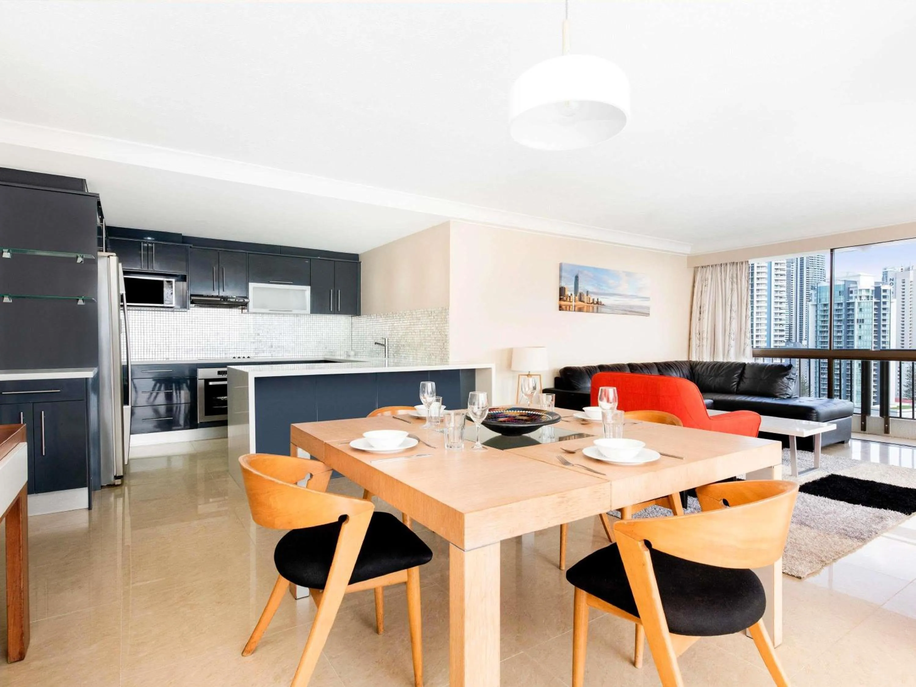 Property building in BreakFree Longbeach Resort