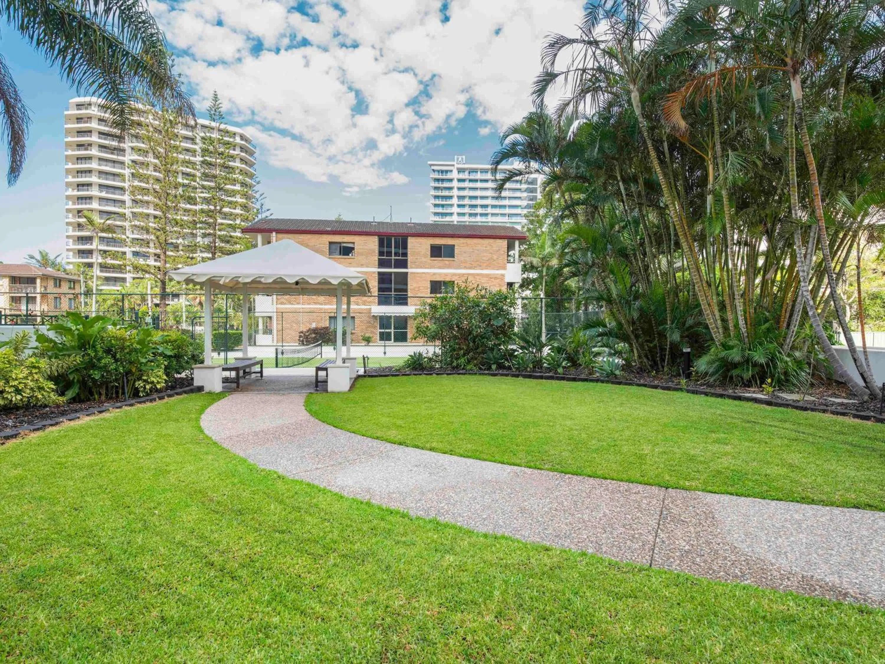 Property building in BreakFree Longbeach Resort