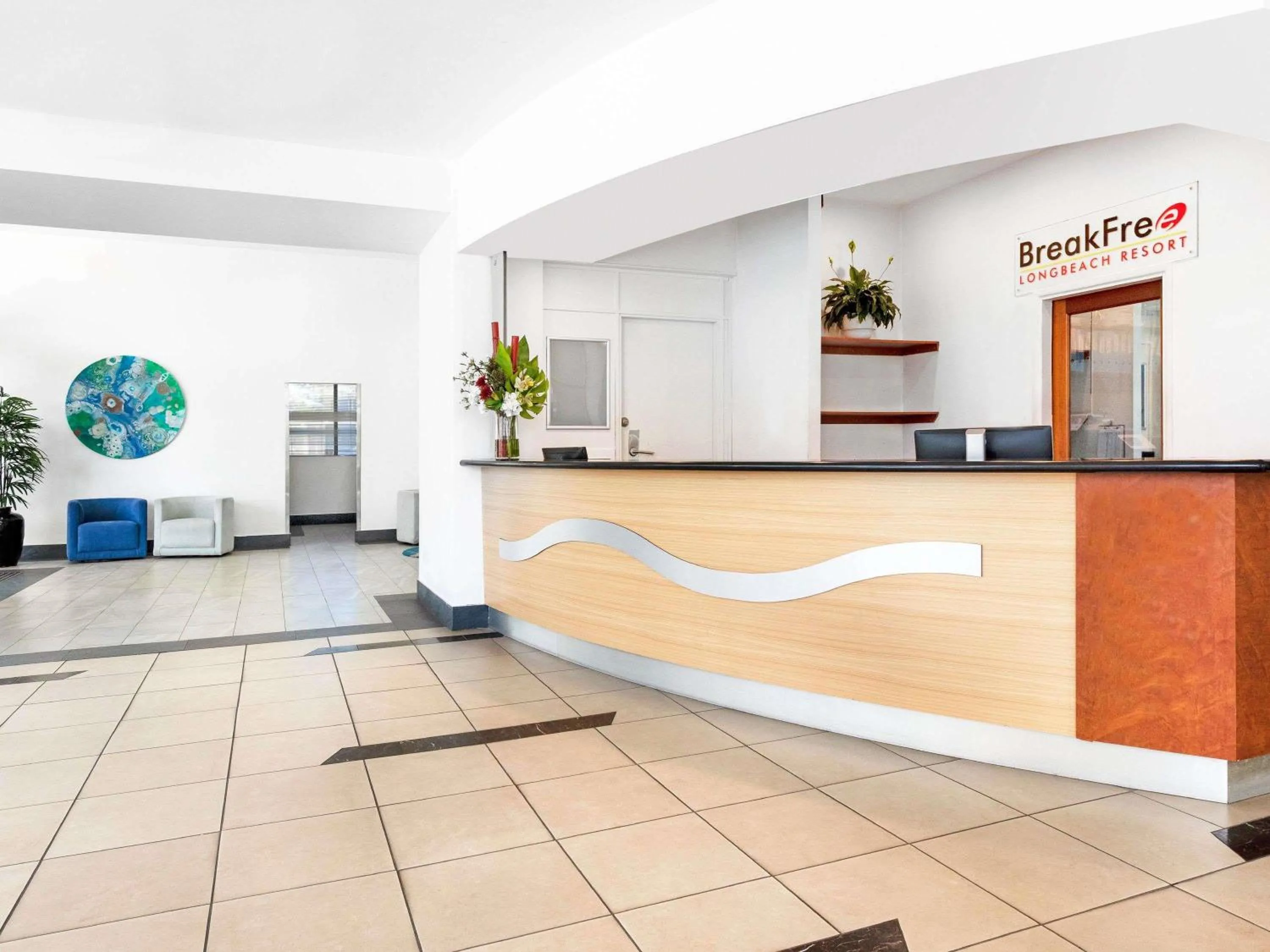 Property building in BreakFree Longbeach Resort