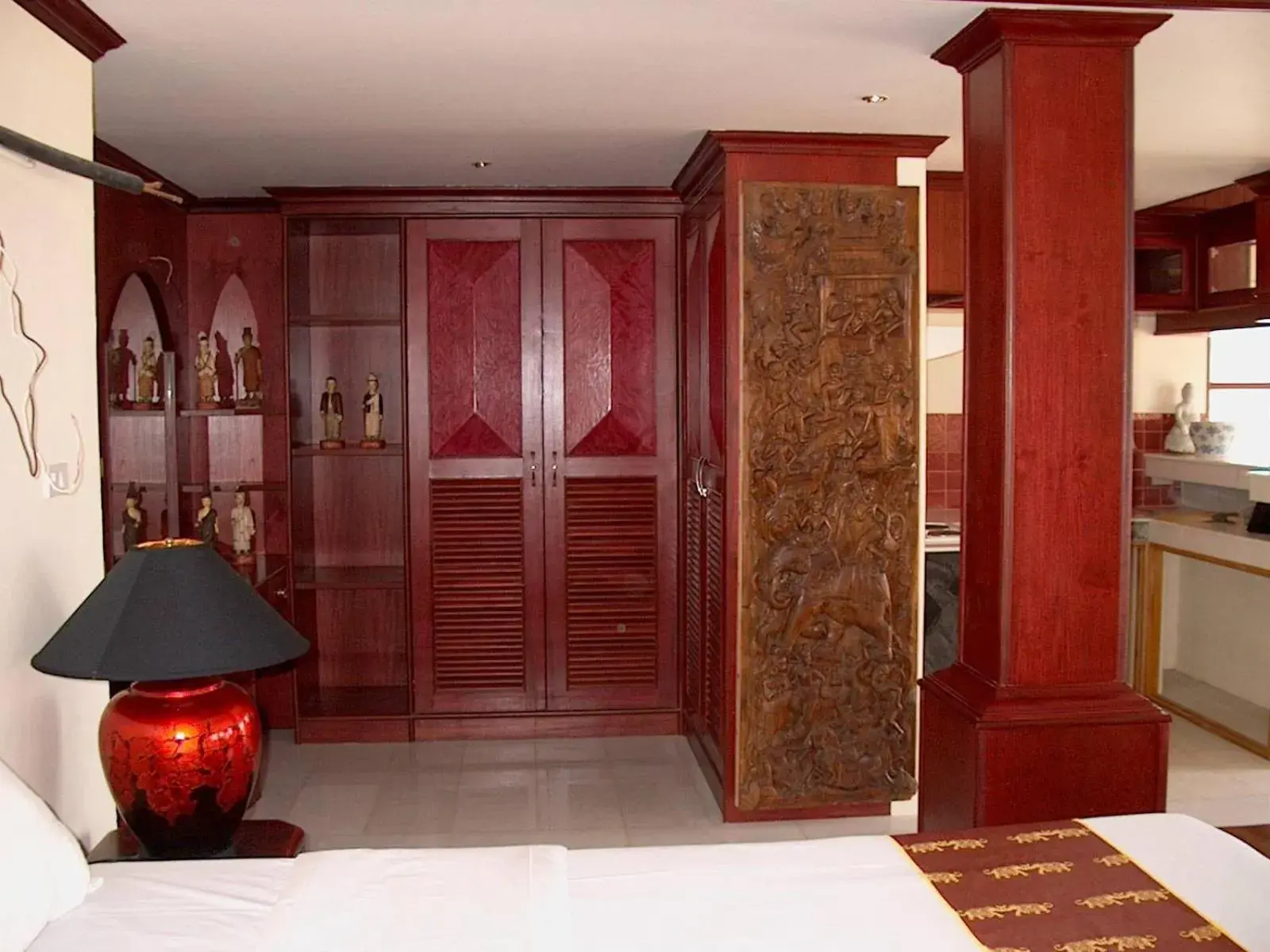 Bed in Prince Edouard Apartments & Resort Patong Beach Phuket Bed in Prince Edouard Apartments & Resort Patong Beach Phuket