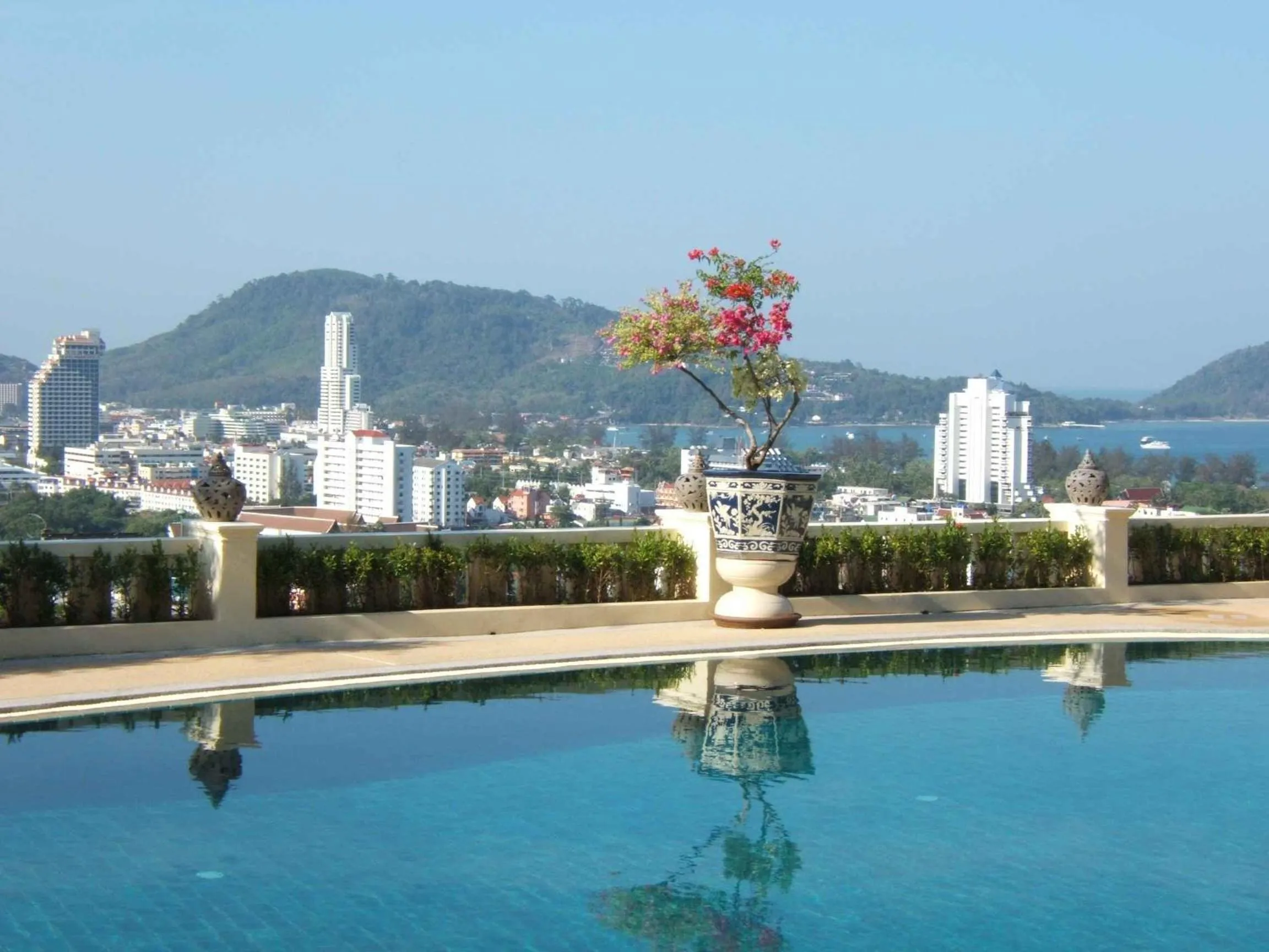 Balcony/Terrace in Prince Edouard Apartments & Resort Patong Beach Phuket