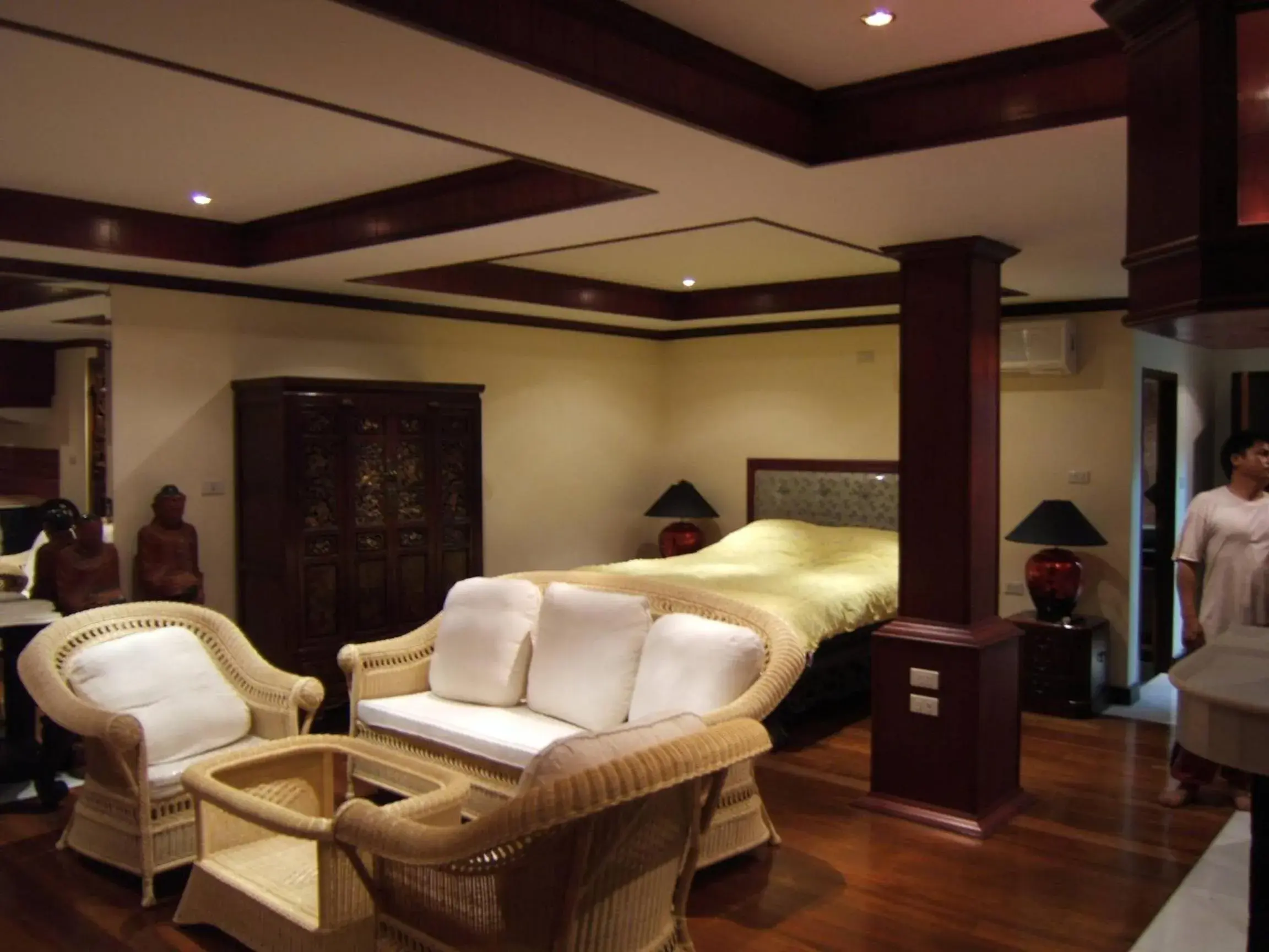 Bed in Prince Edouard Apartments & Resort Patong Beach Phuket Bed in Prince Edouard Apartments & Resort Patong Beach Phuket