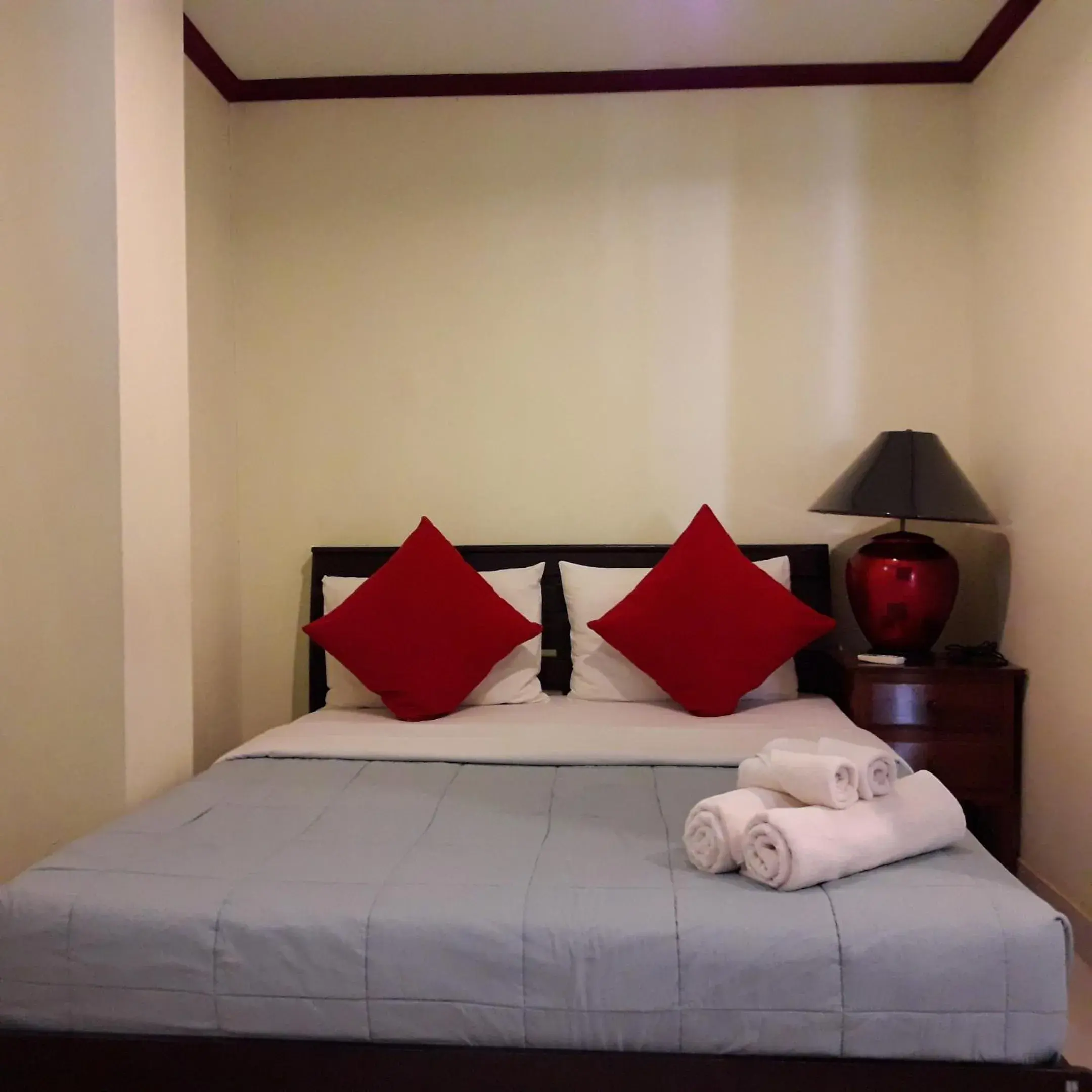 Bed in Prince Edouard Apartments & Resort Patong Beach Phuket Bed in Prince Edouard Apartments & Resort Patong Beach Phuket