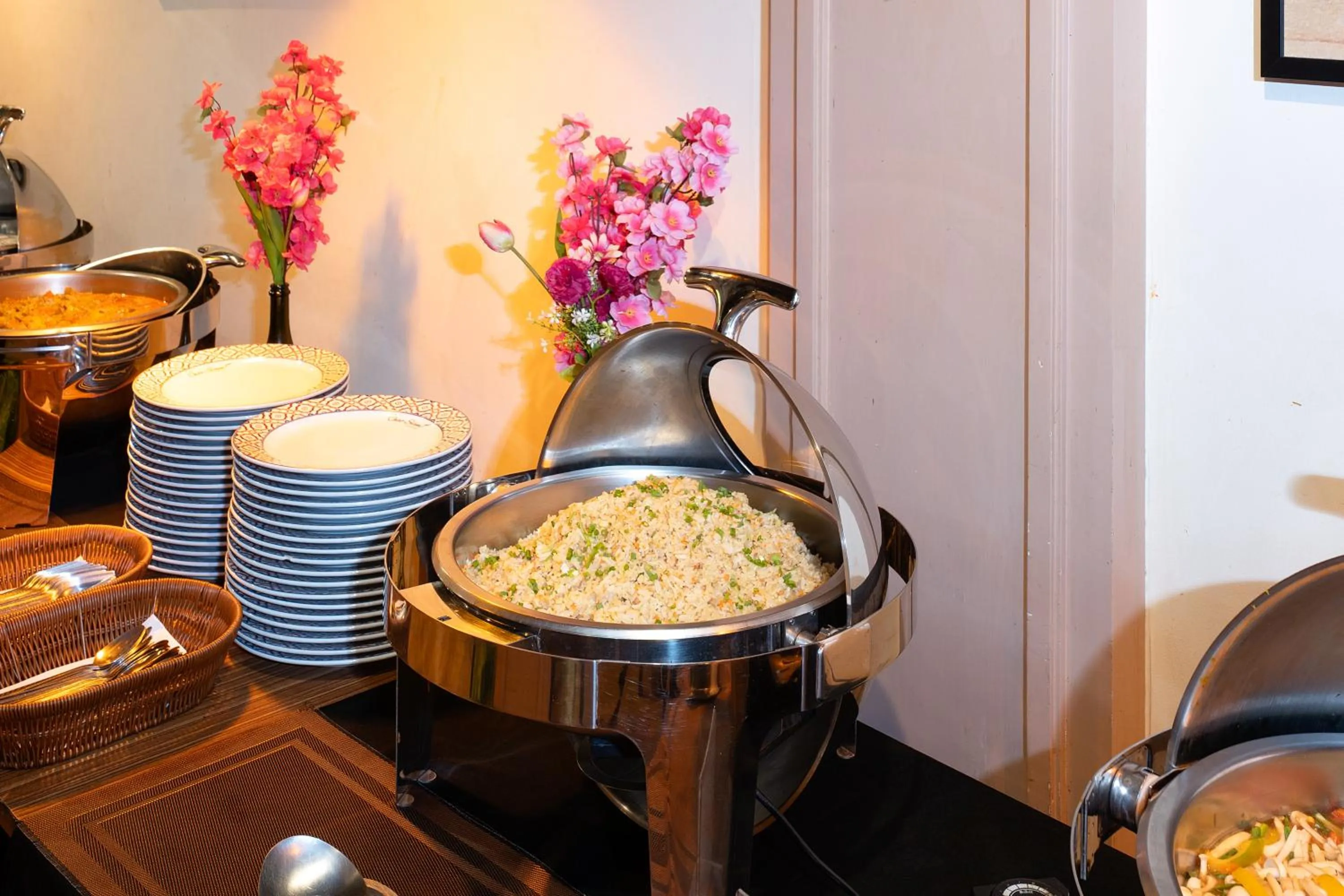 Buffet breakfast in Arawana Regency Park Sukhumvit