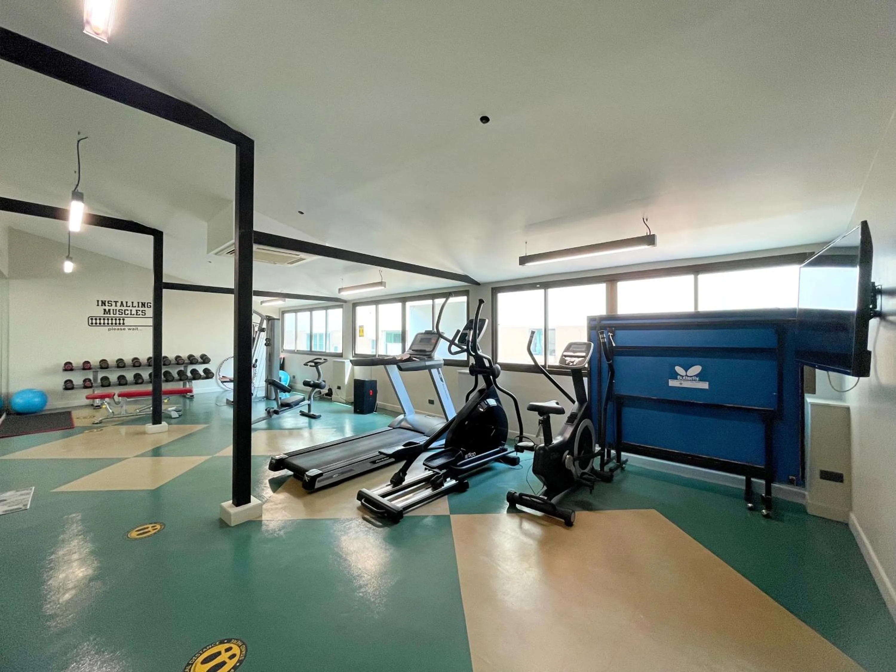Fitness centre/facilities in Arawana Regency Park Sukhumvit