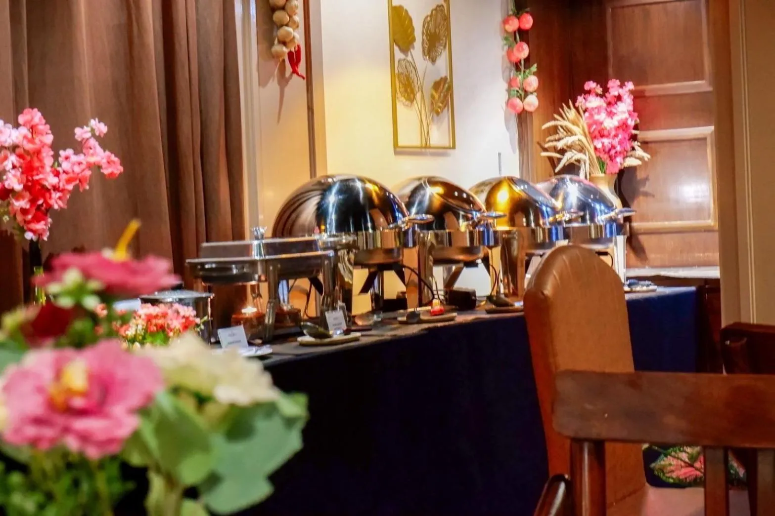 Buffet breakfast in Arawana Regency Park Sukhumvit