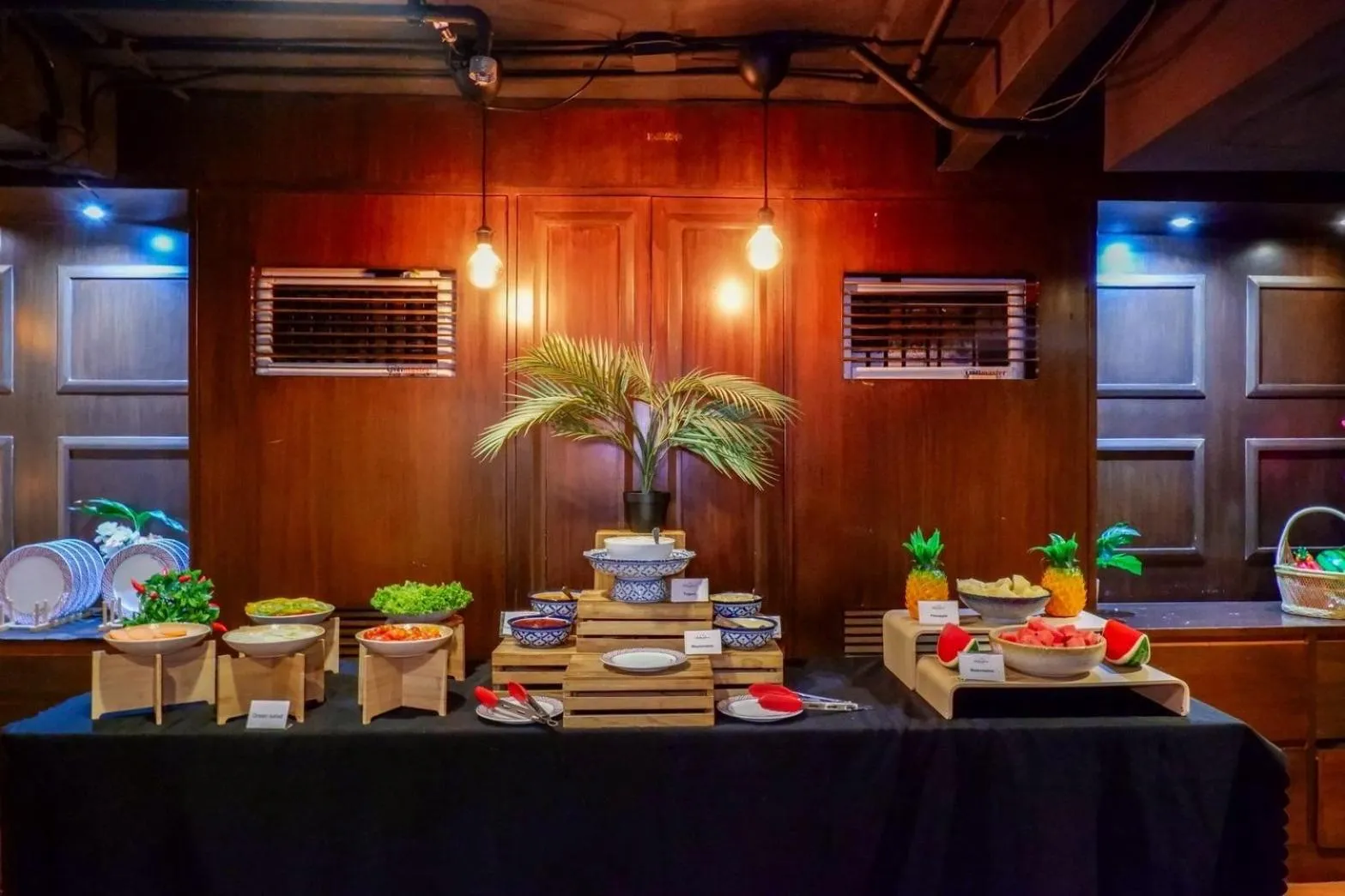 Buffet breakfast in Arawana Regency Park Sukhumvit