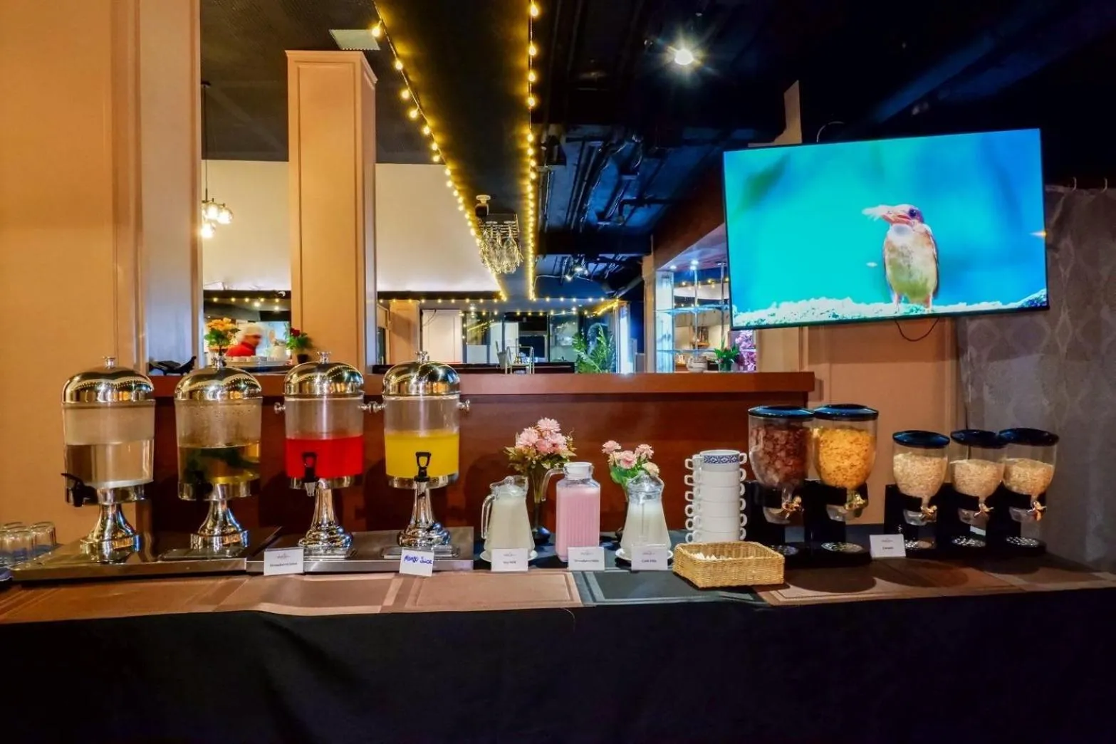 Buffet breakfast in Arawana Regency Park Sukhumvit