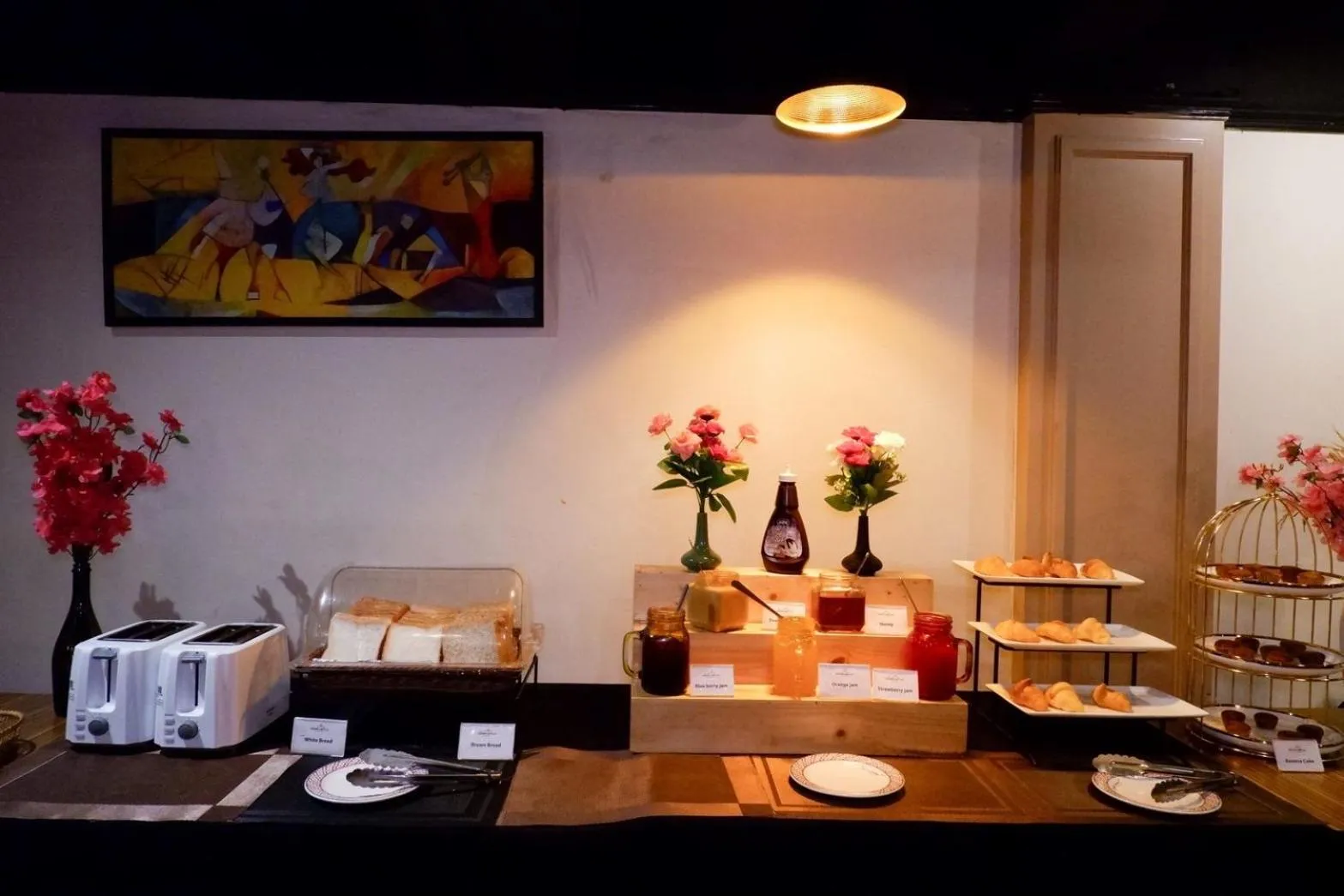 Buffet breakfast in Arawana Regency Park Sukhumvit