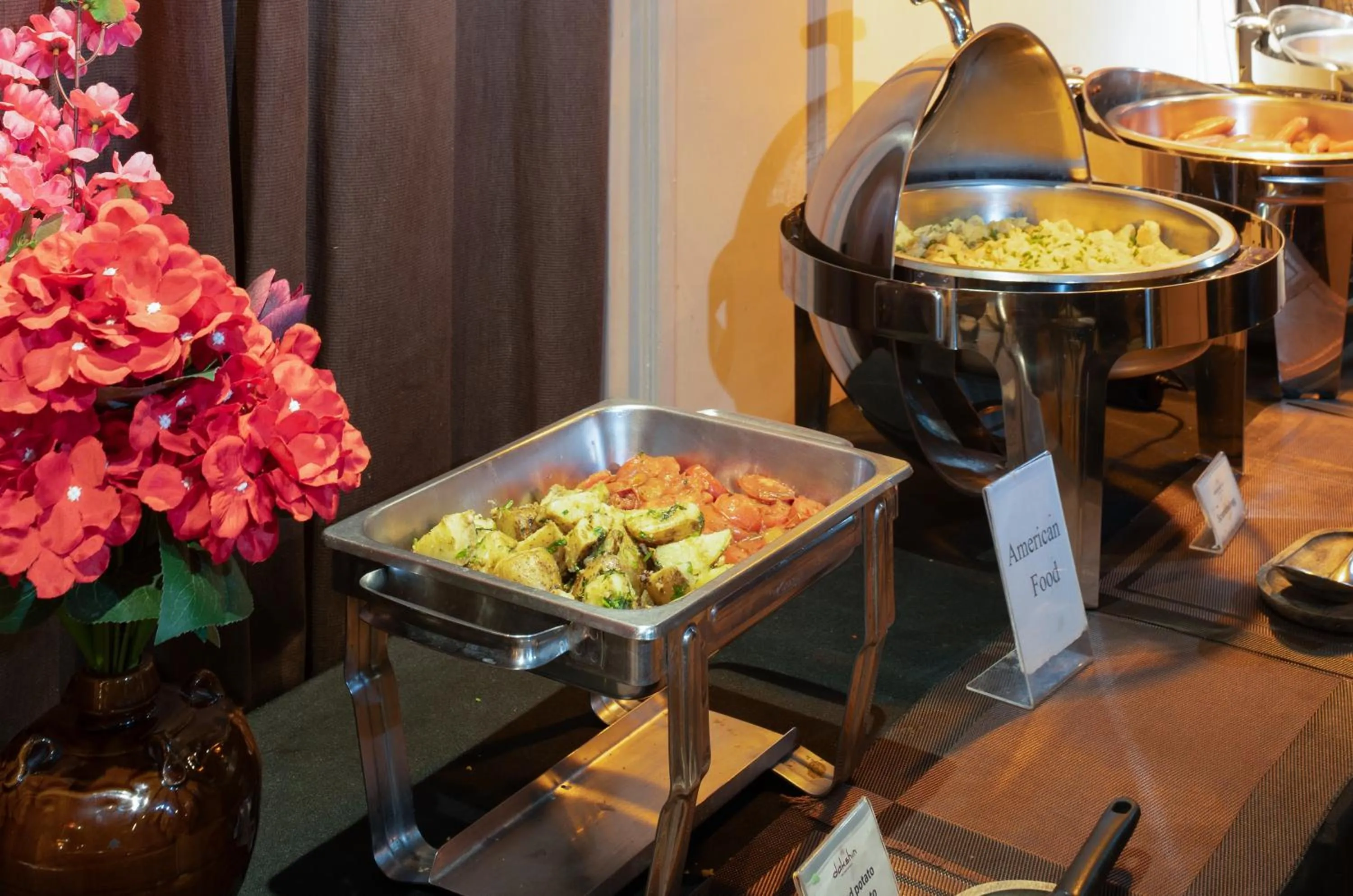 Buffet breakfast in Arawana Regency Park Sukhumvit