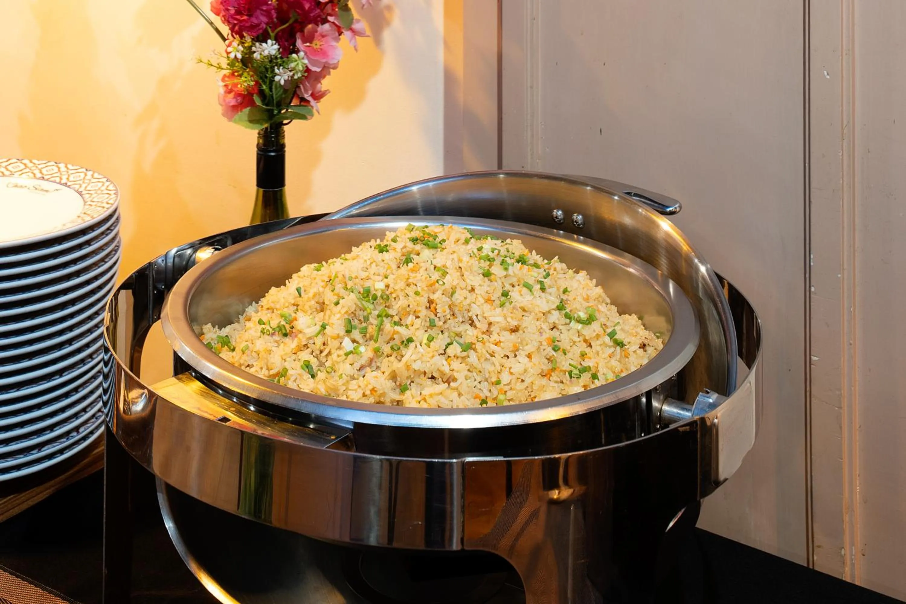 Buffet breakfast in Arawana Regency Park Sukhumvit