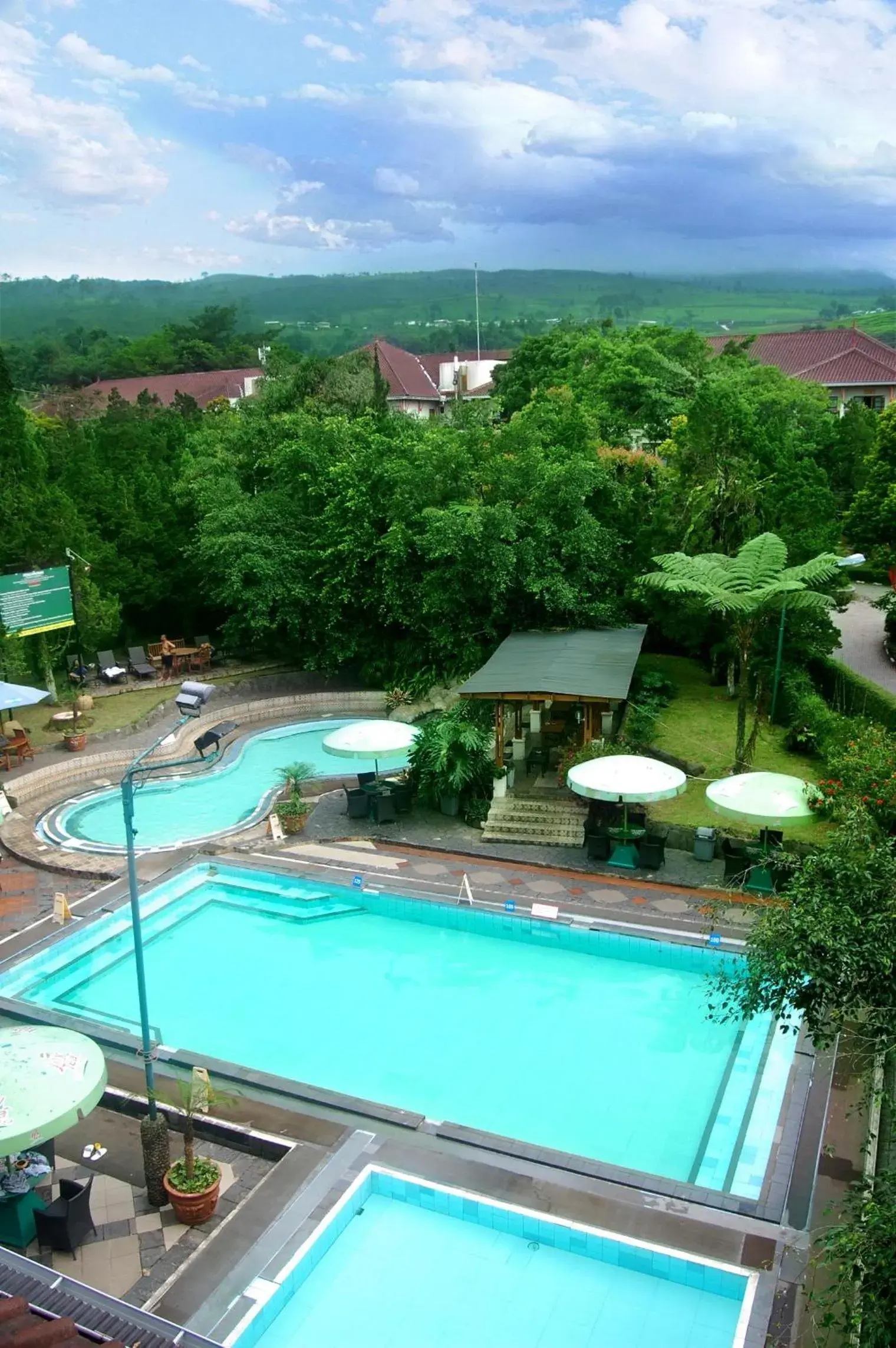 Pool View in Sari Ater Hotel & Resort