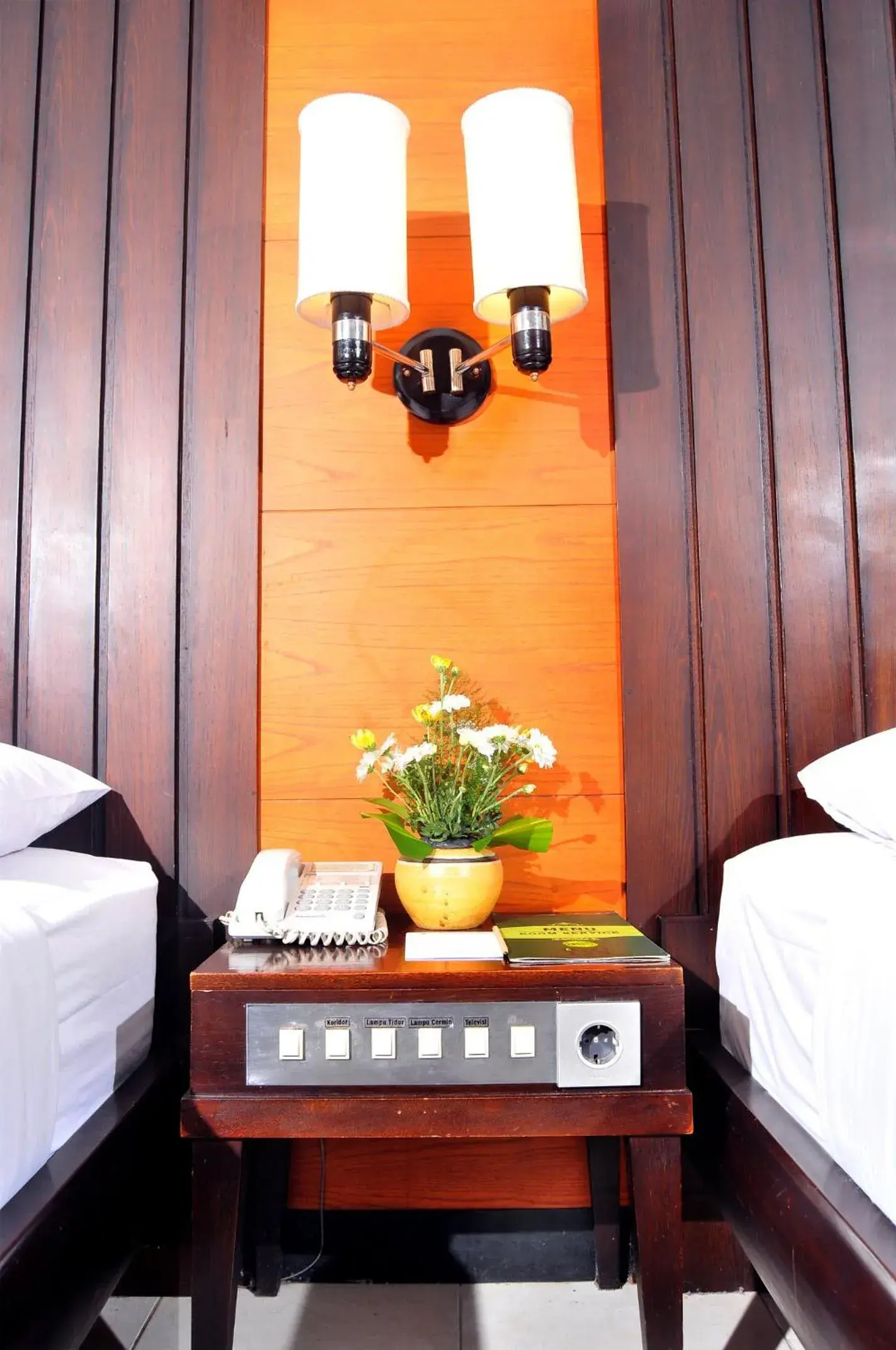 Bed in Sari Ater Hotel & Resort