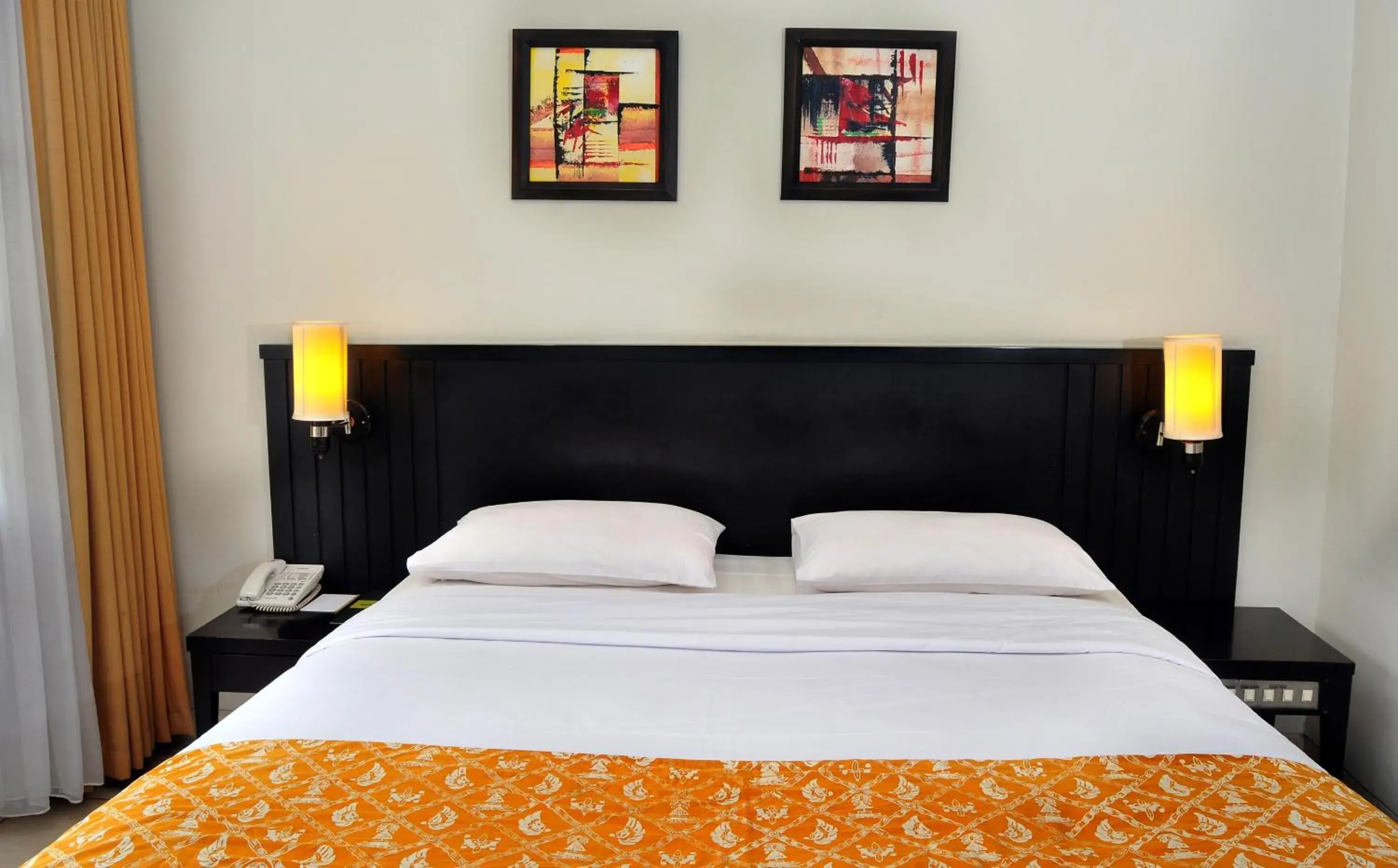 Bed in Sari Ater Hotel & Resort