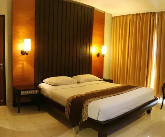 Bed in Sari Ater Hotel & Resort