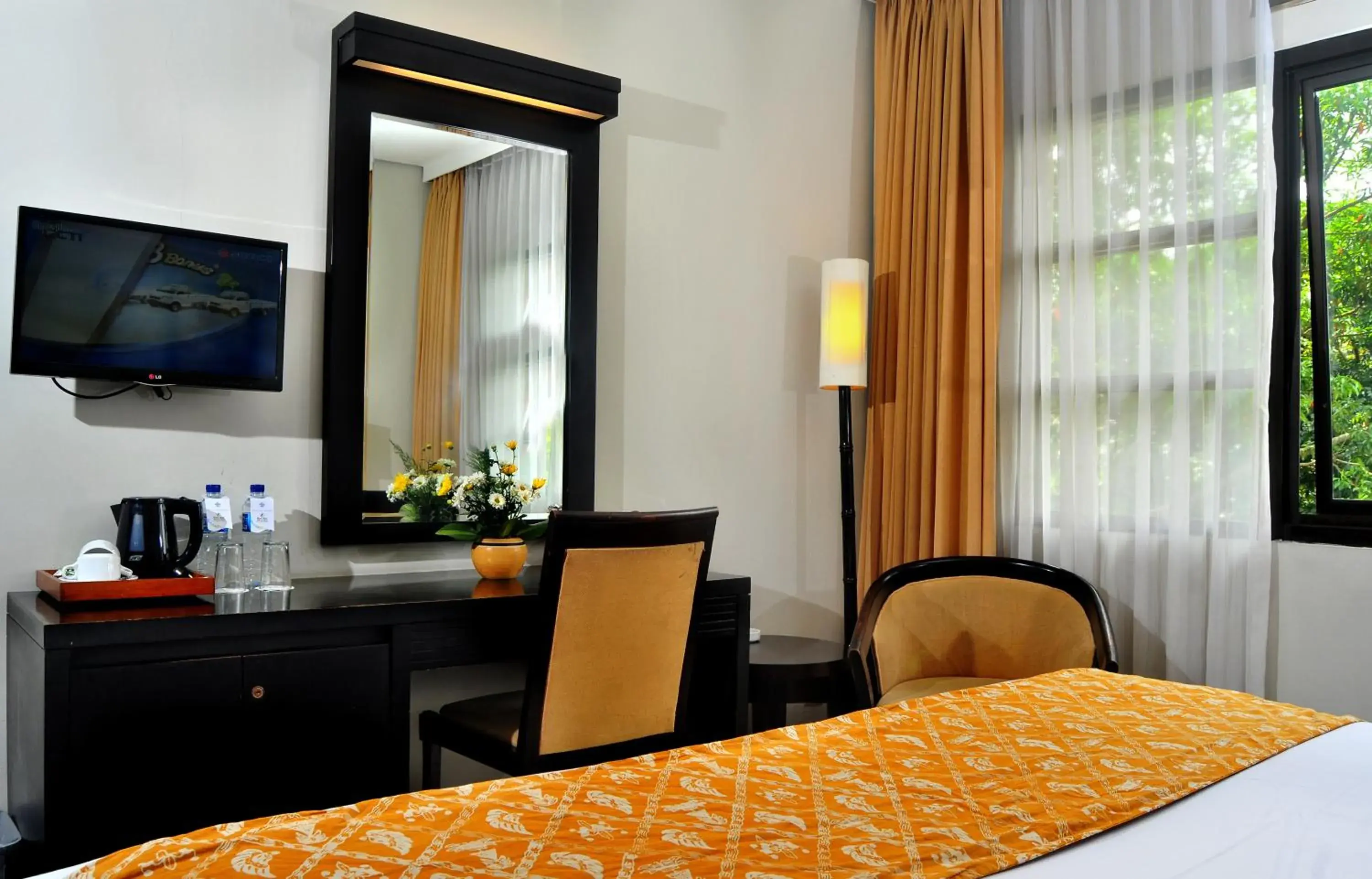 Bed in Sari Ater Hotel & Resort